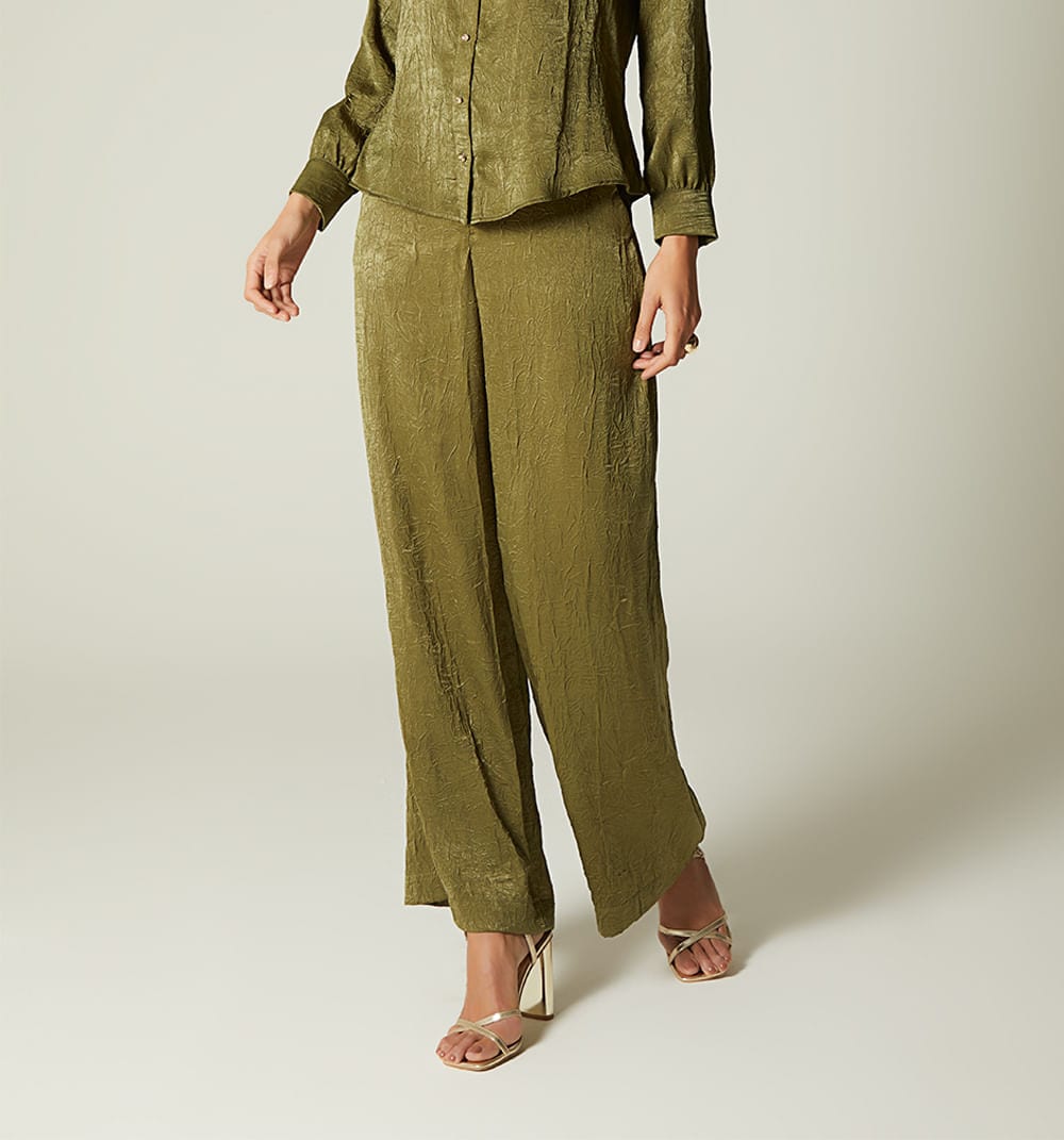Pantalon palazzo tiro alto - imagen 6