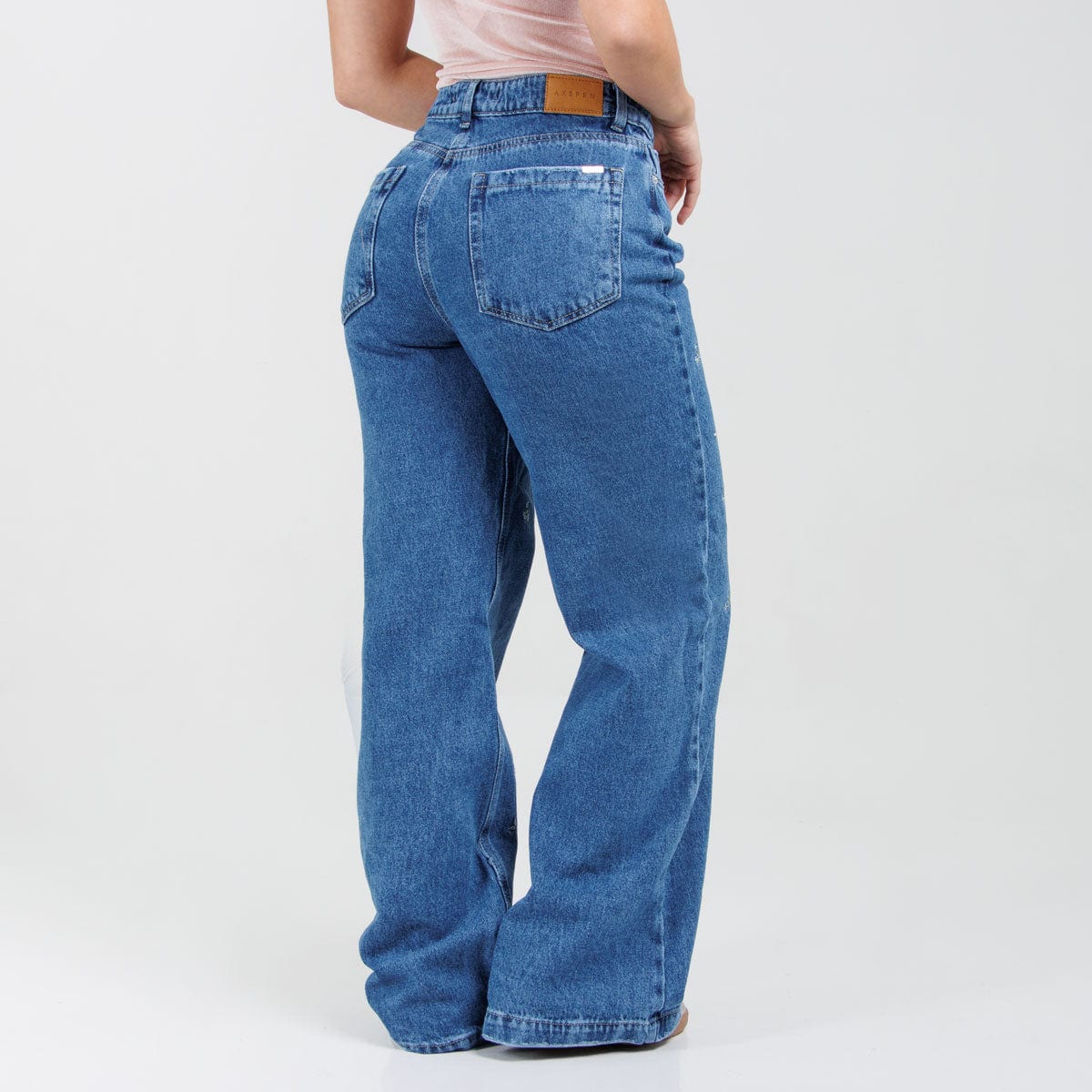 Jean Wide Leg Rigido Ax-3120  Premium - imagen 2