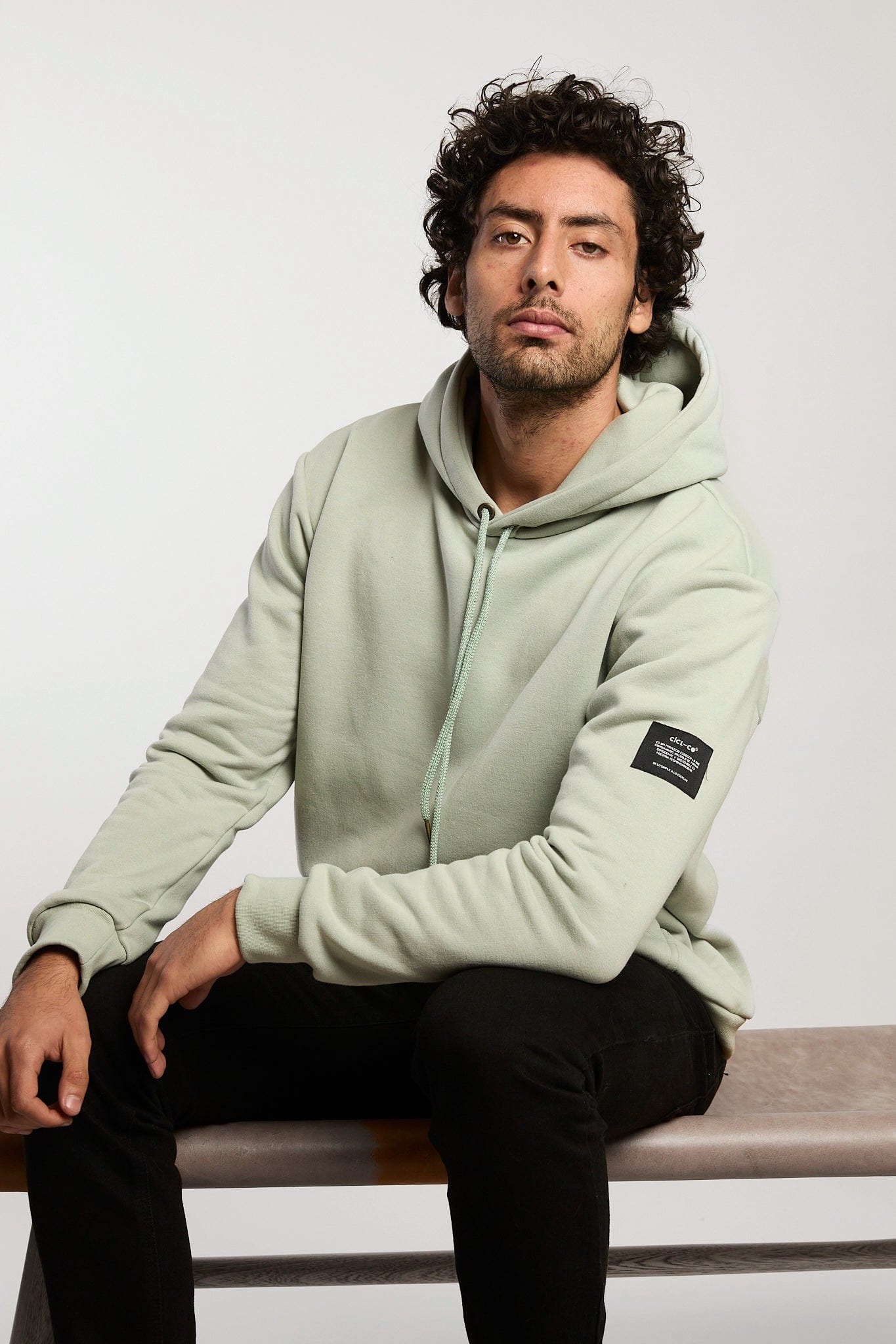 Hoodie verde claro - imagen 4