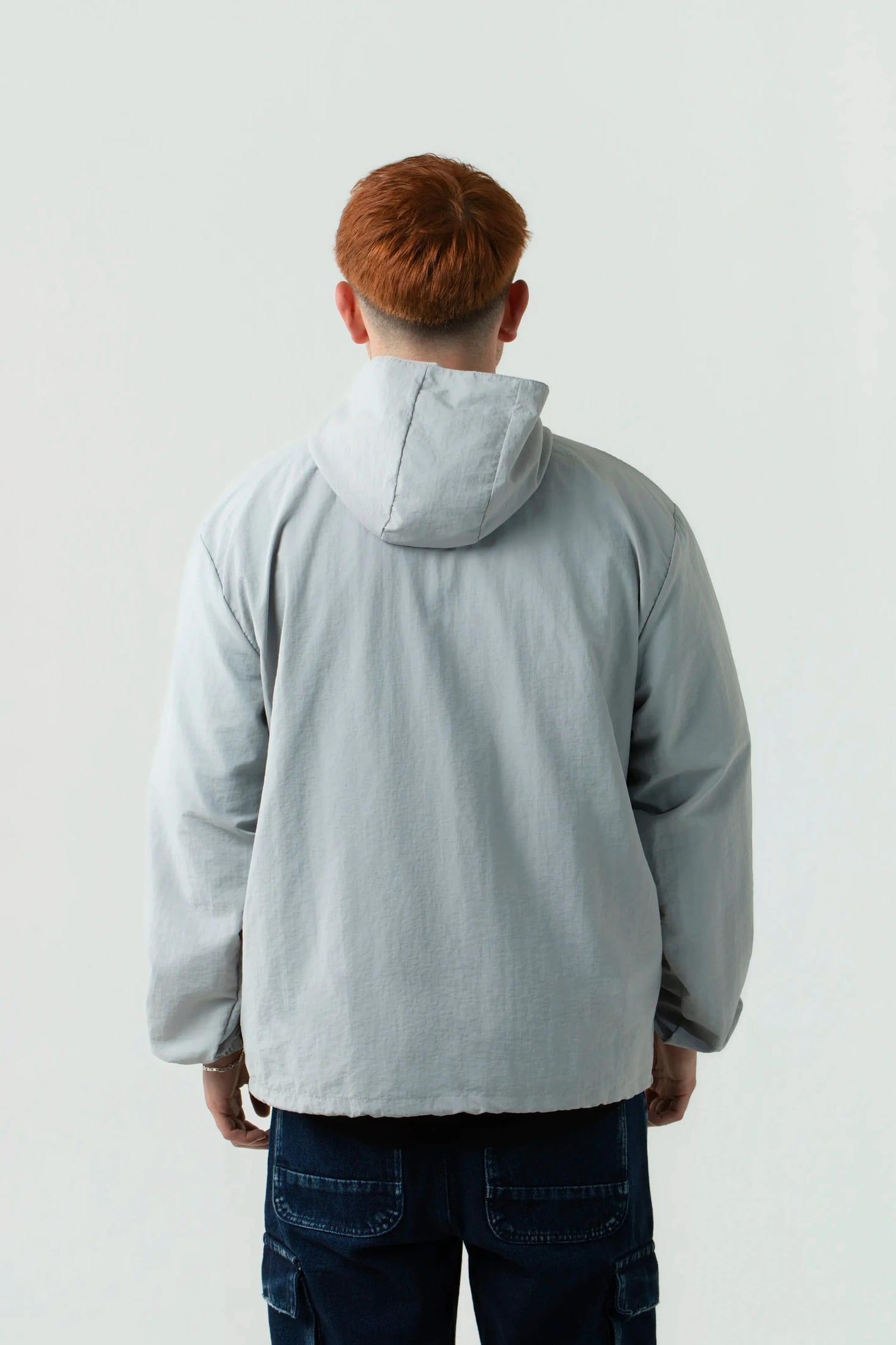 CHAQUETA ROMPEVIENTOS COLOR GRIS CLR - imagen 3