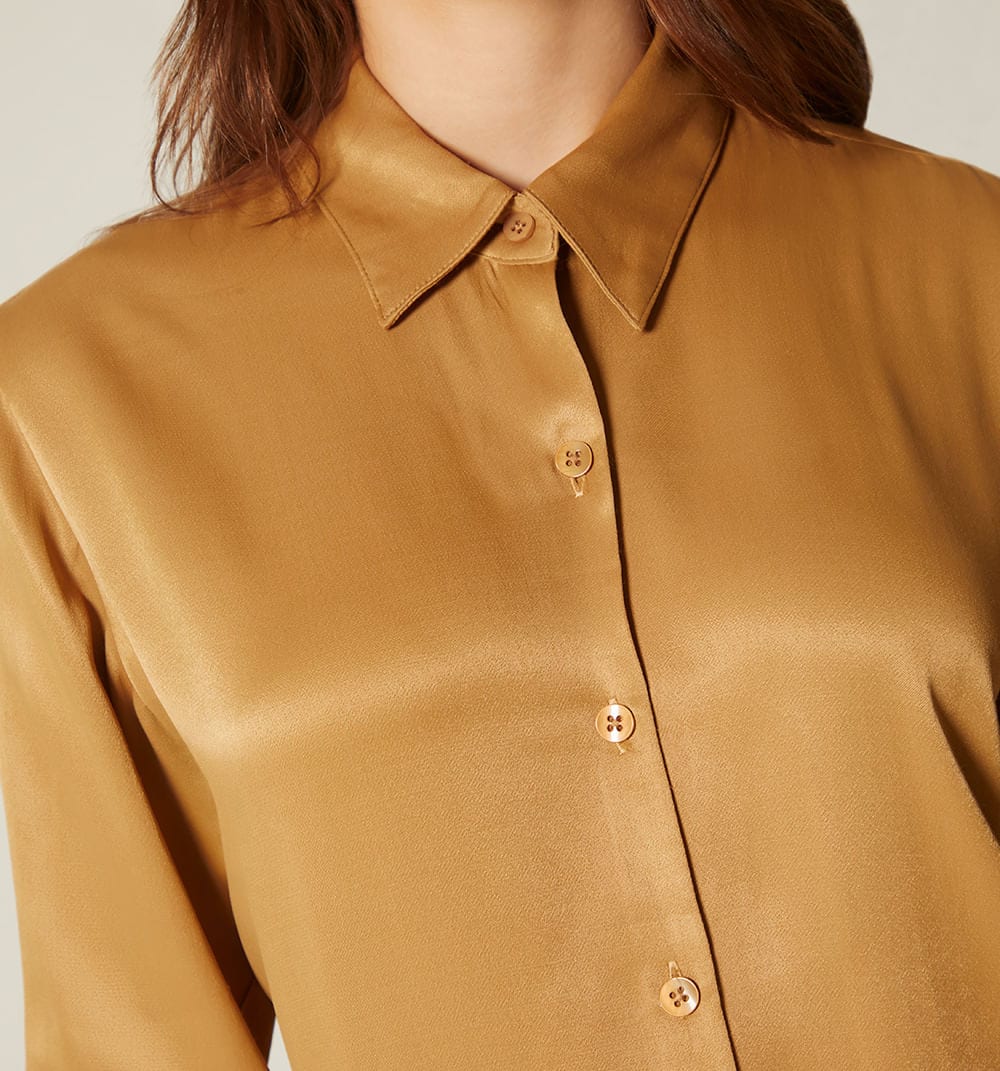 Blusa camisera manga larga - imagen 11