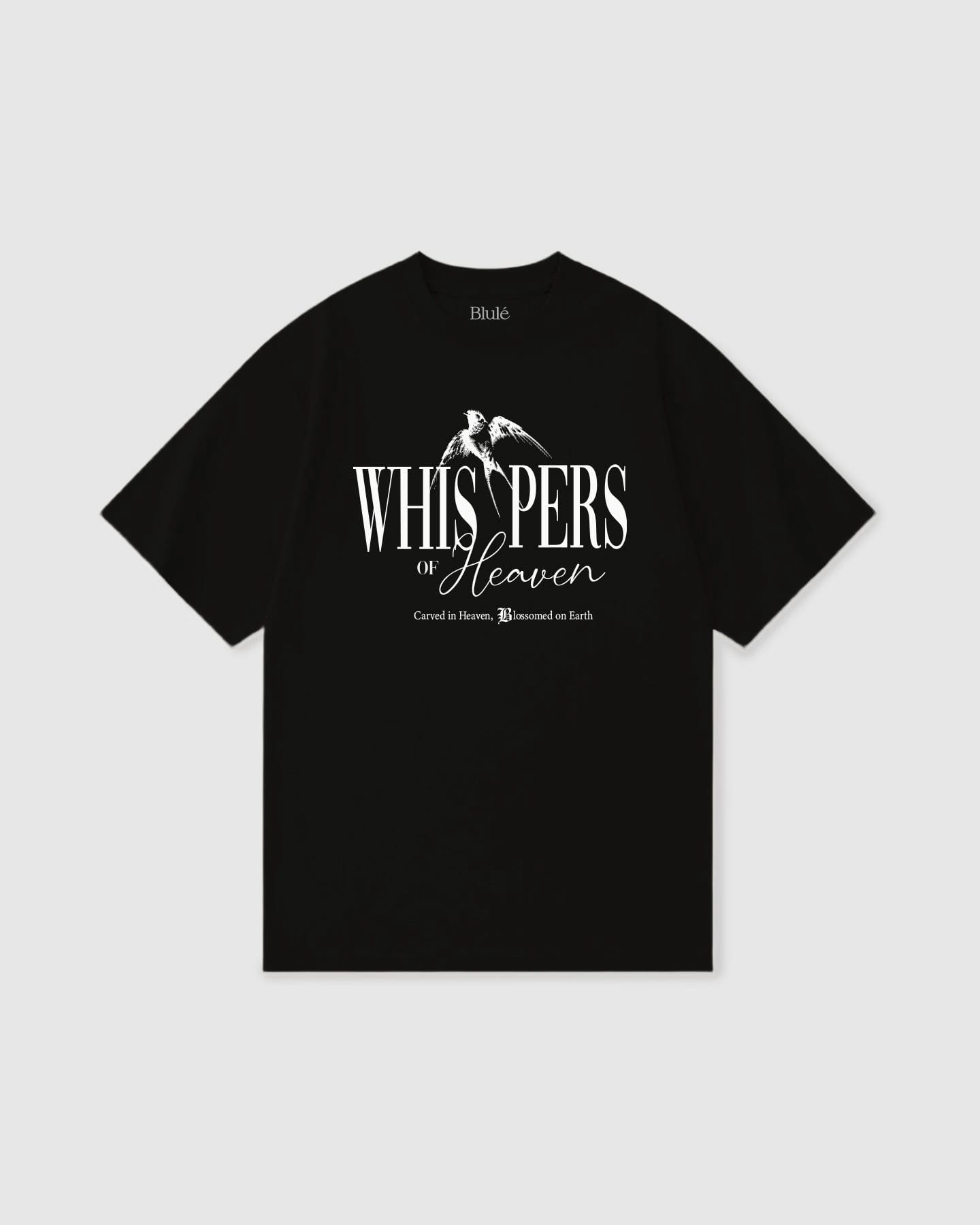 Oversized T Shirt Whispers Black - imagen 1