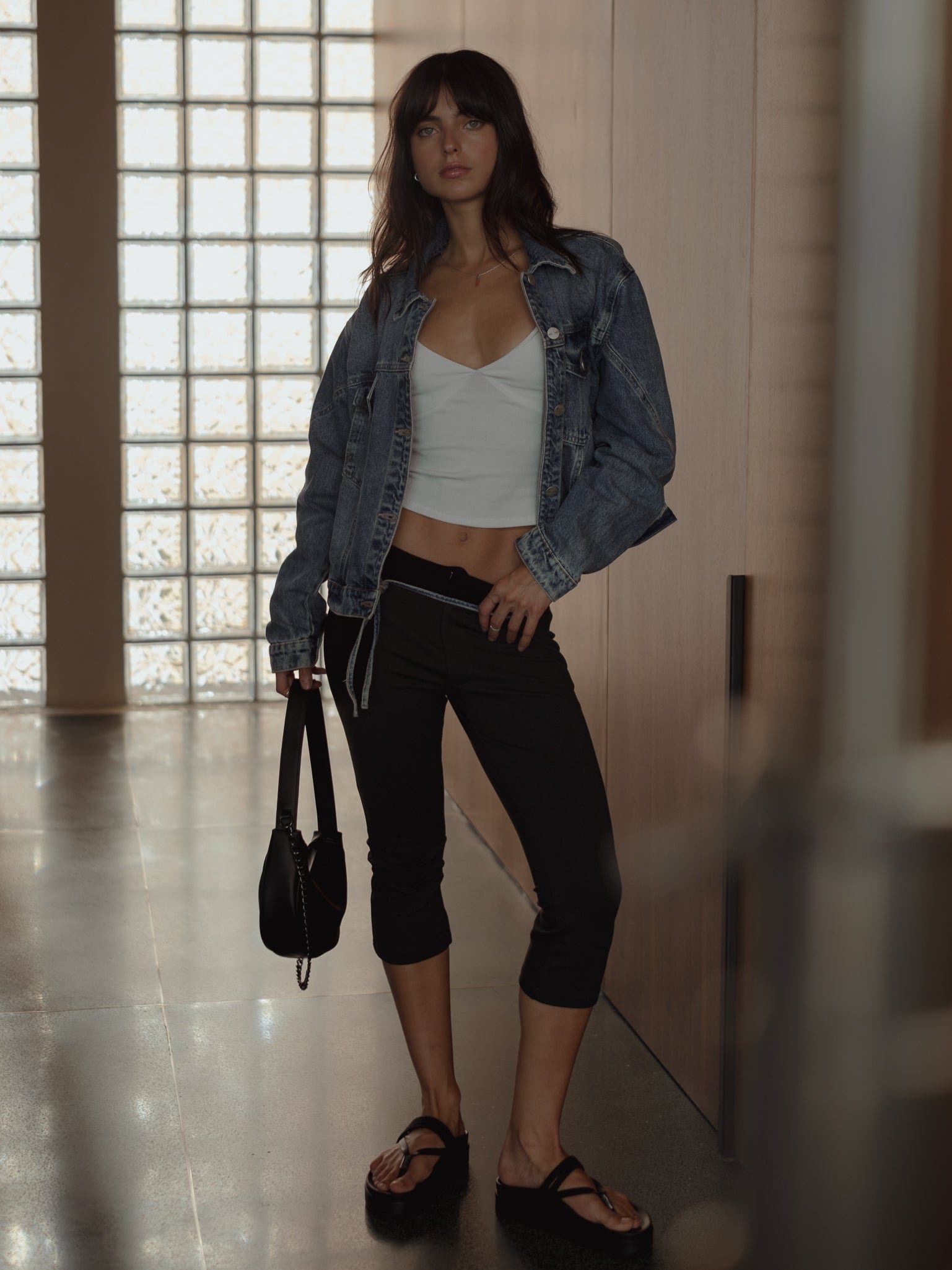 OVERLAY DENIM JACKET - CLASSIC BLUE - imagen 10