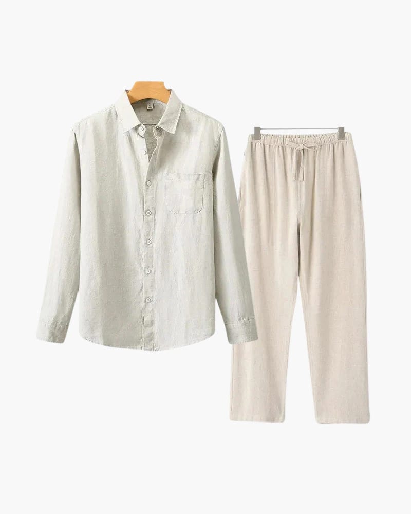 Old Money Linen Combo (Longsleeve) - imagen 13