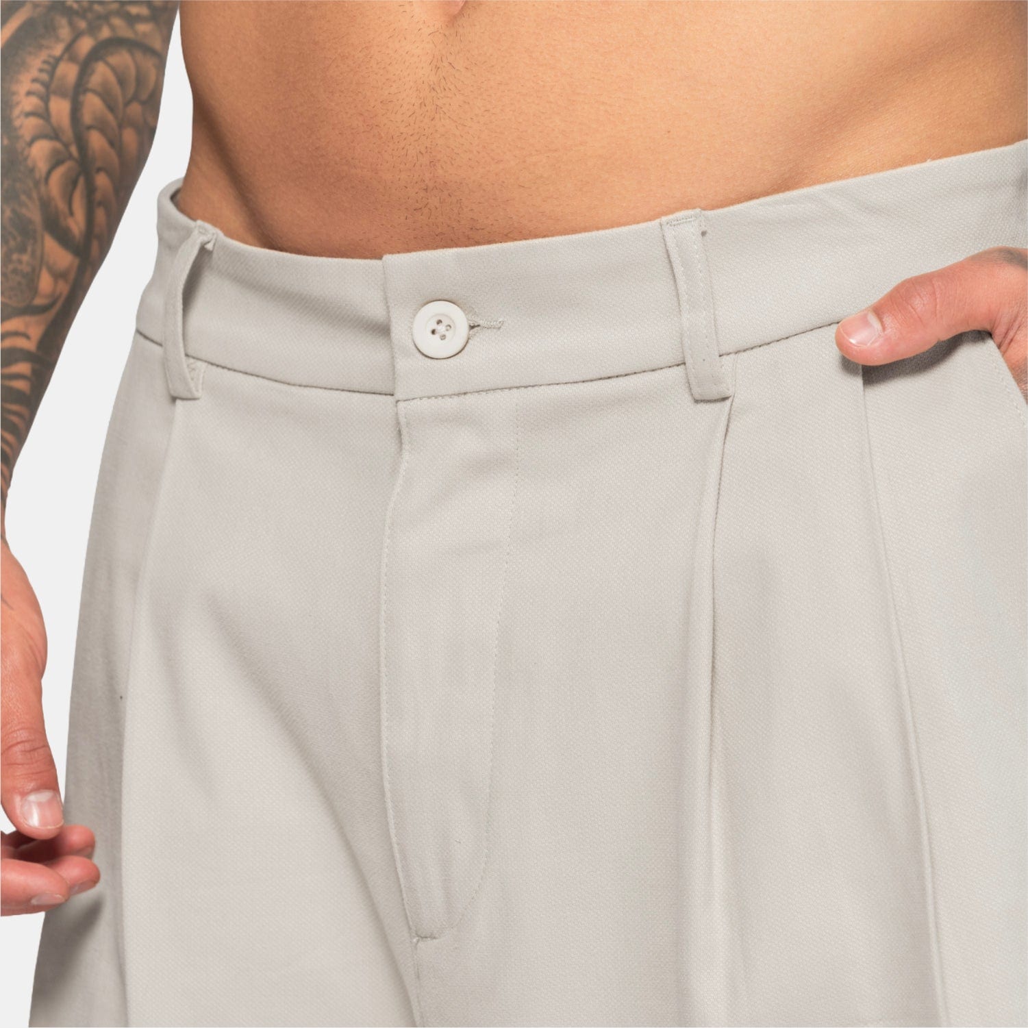 Baggy Pants Studio Cut Beige - imagen 3