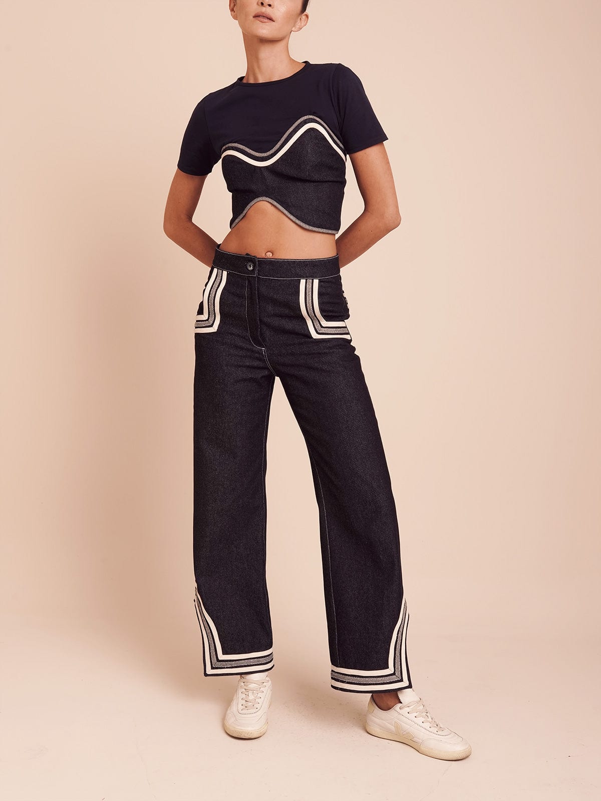 VESPA JEAN NAVY - imagen 2
