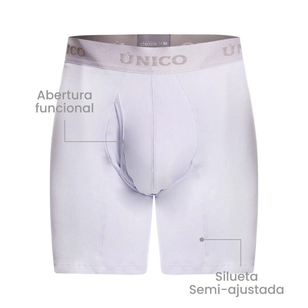 BOXER MEDIO RELAX FIT WHITE BLANCO - imagen 1