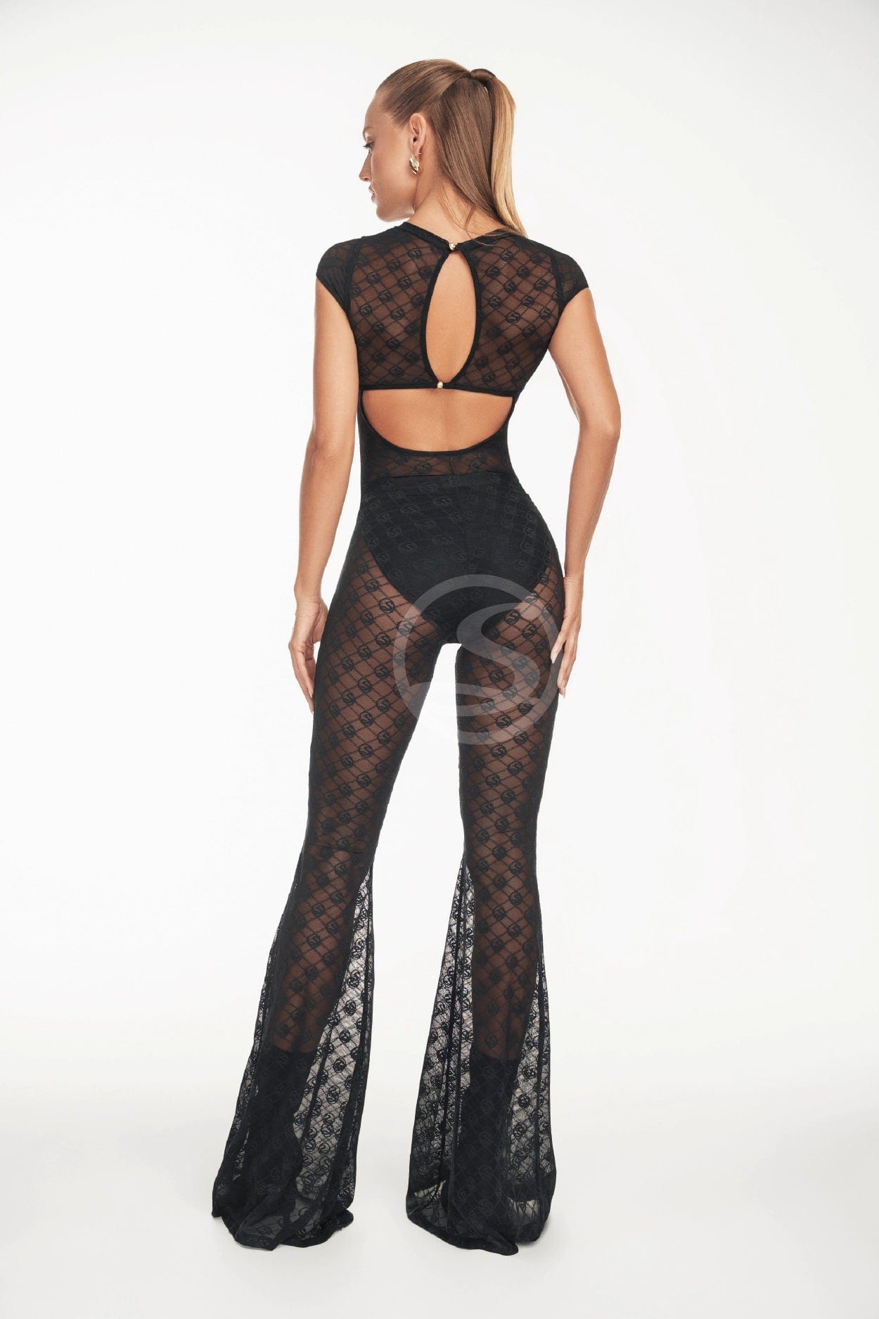 Set Body Cinza y Media pantalon Santisimas - imagen 2