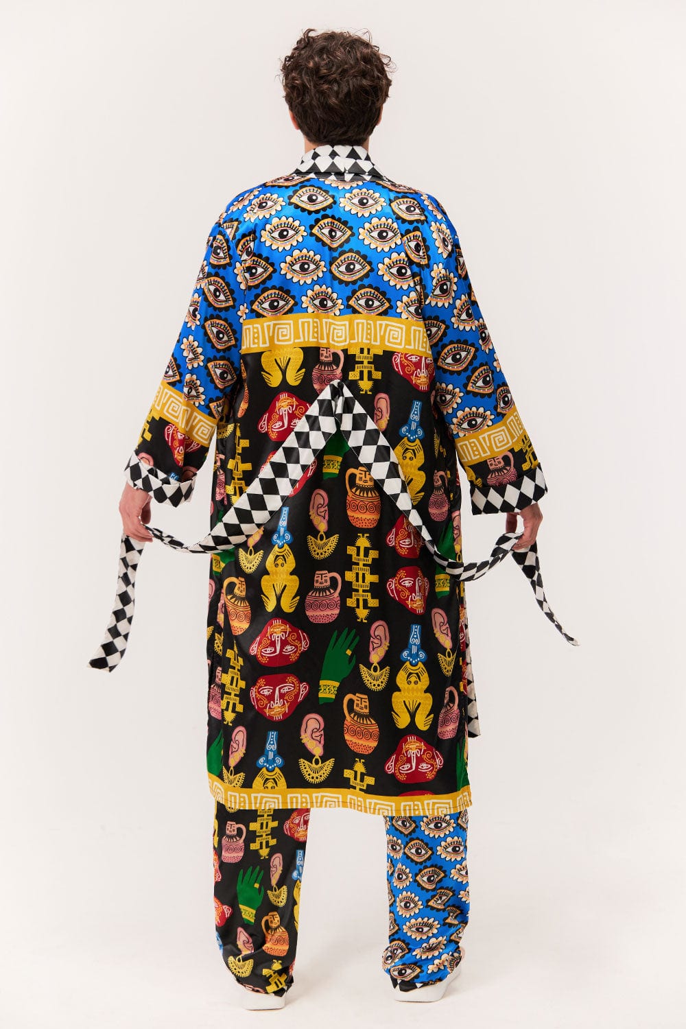 Bata-Kimono Unisex / Sentido Precolombino - imagen 3