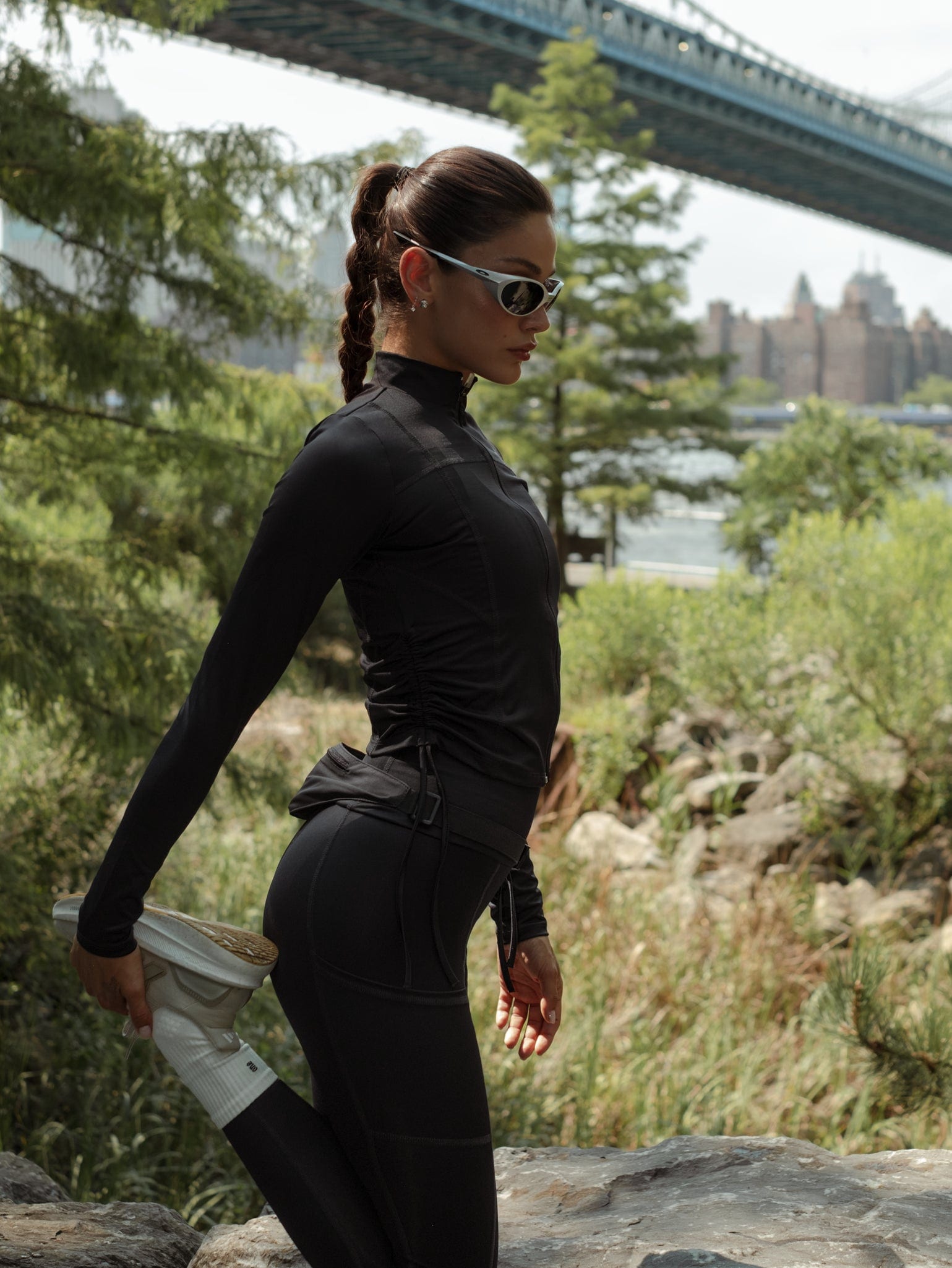 HIKING LEGGINGS - BLACK - imagen 5