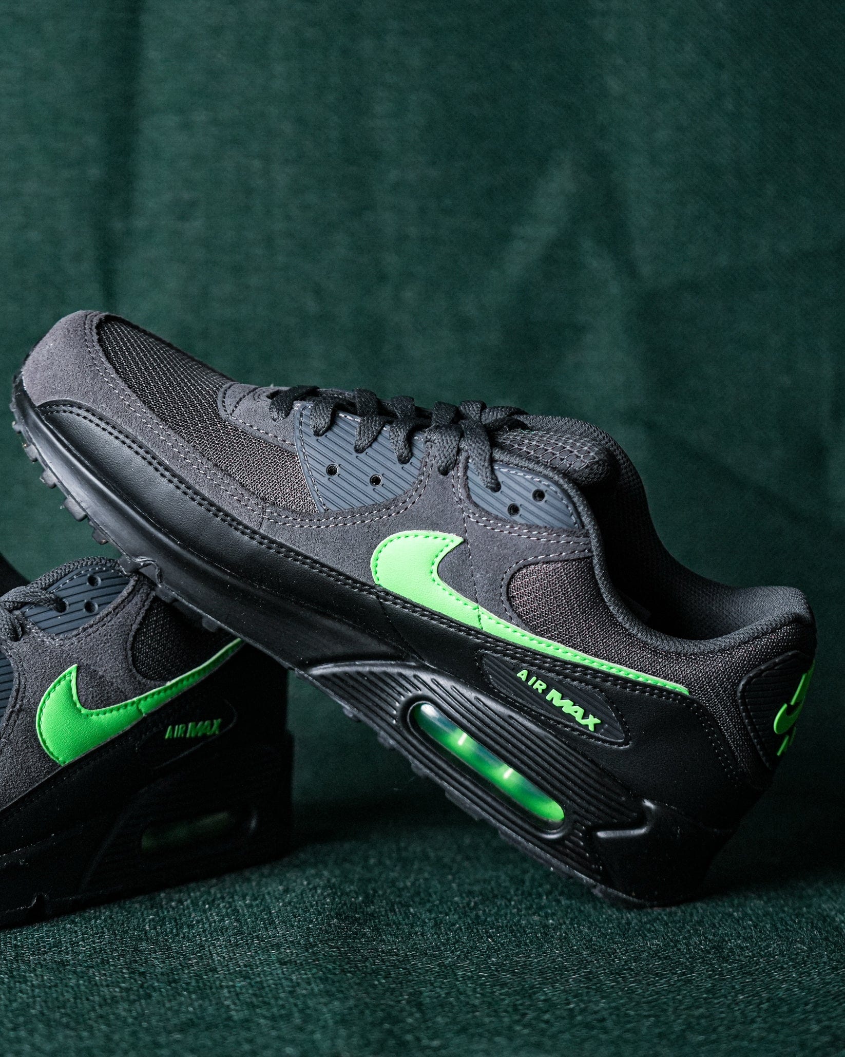 TENIS HOMBRE AIR MAX 90 GRIS/VERDE - imagen 8