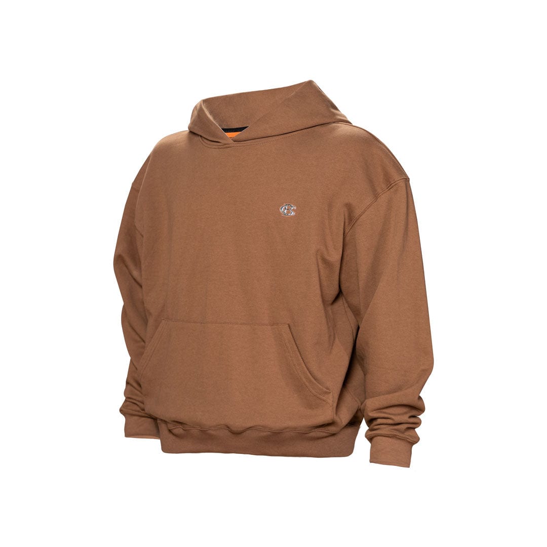 Buzo Hoodie Oversize Chocolate | Basics Chrome - imagen 2