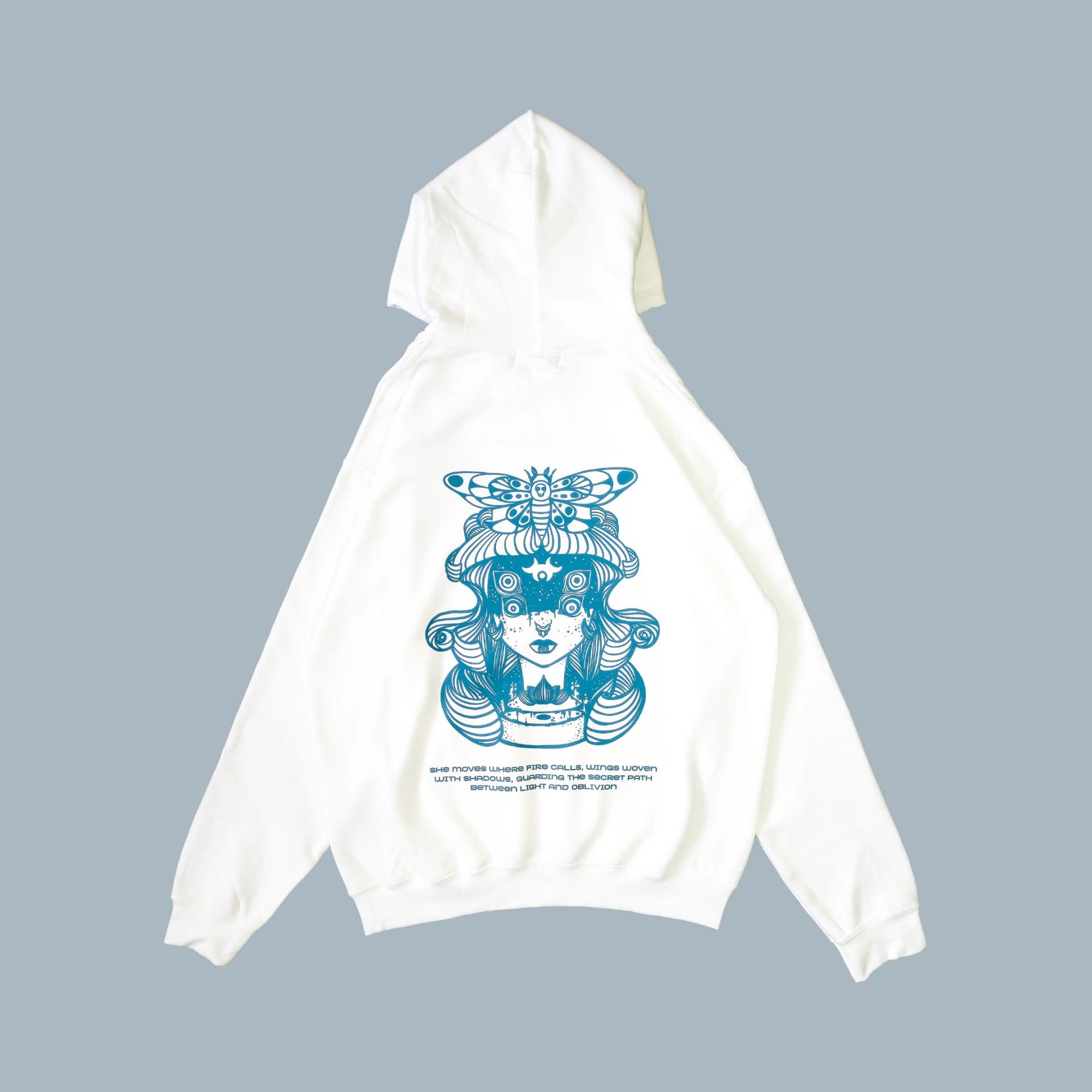 Hoodie - Moth Girl - imagen 1