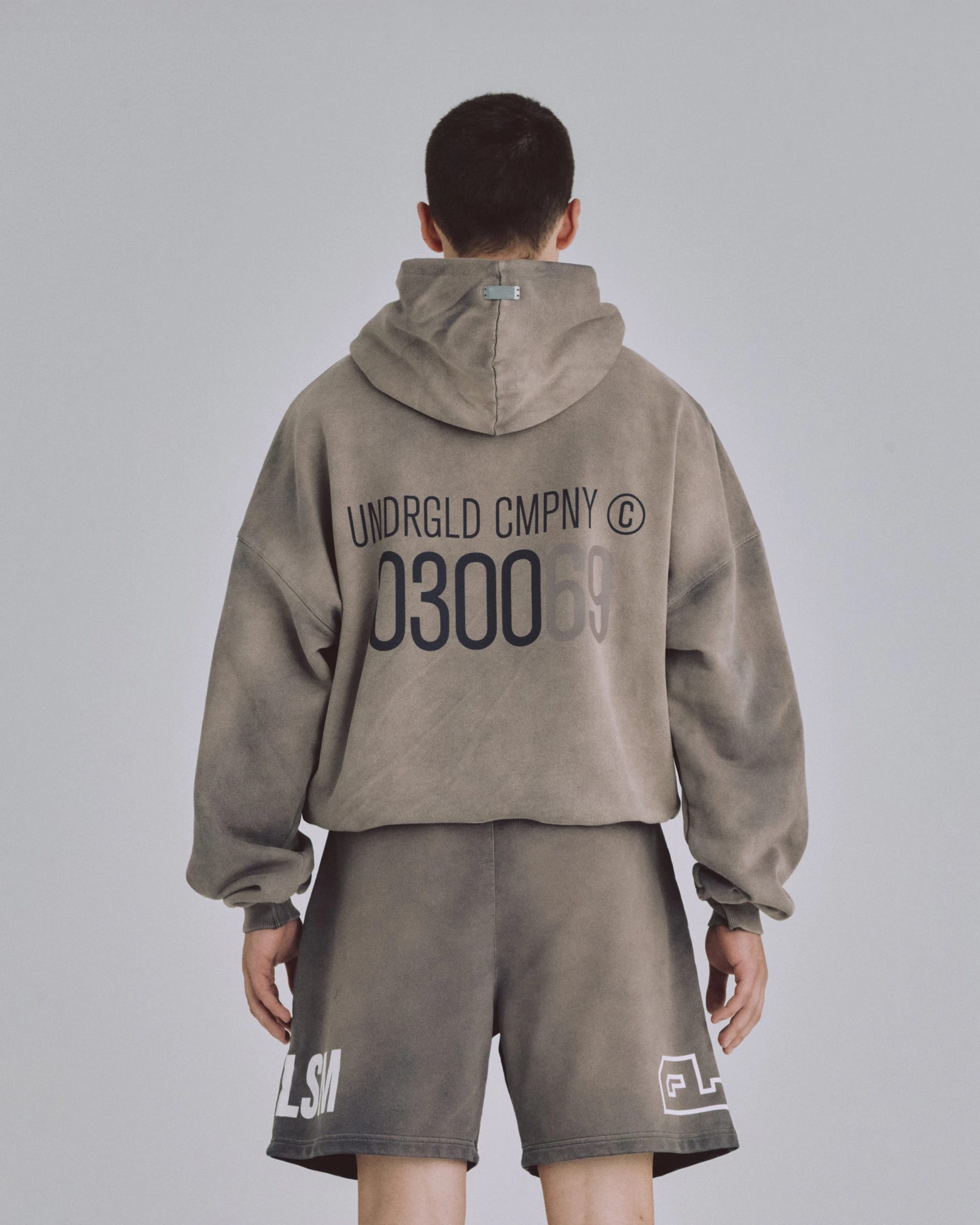 Spring Code Boxy Fit Hoodie Vintage Gray - imagen 7