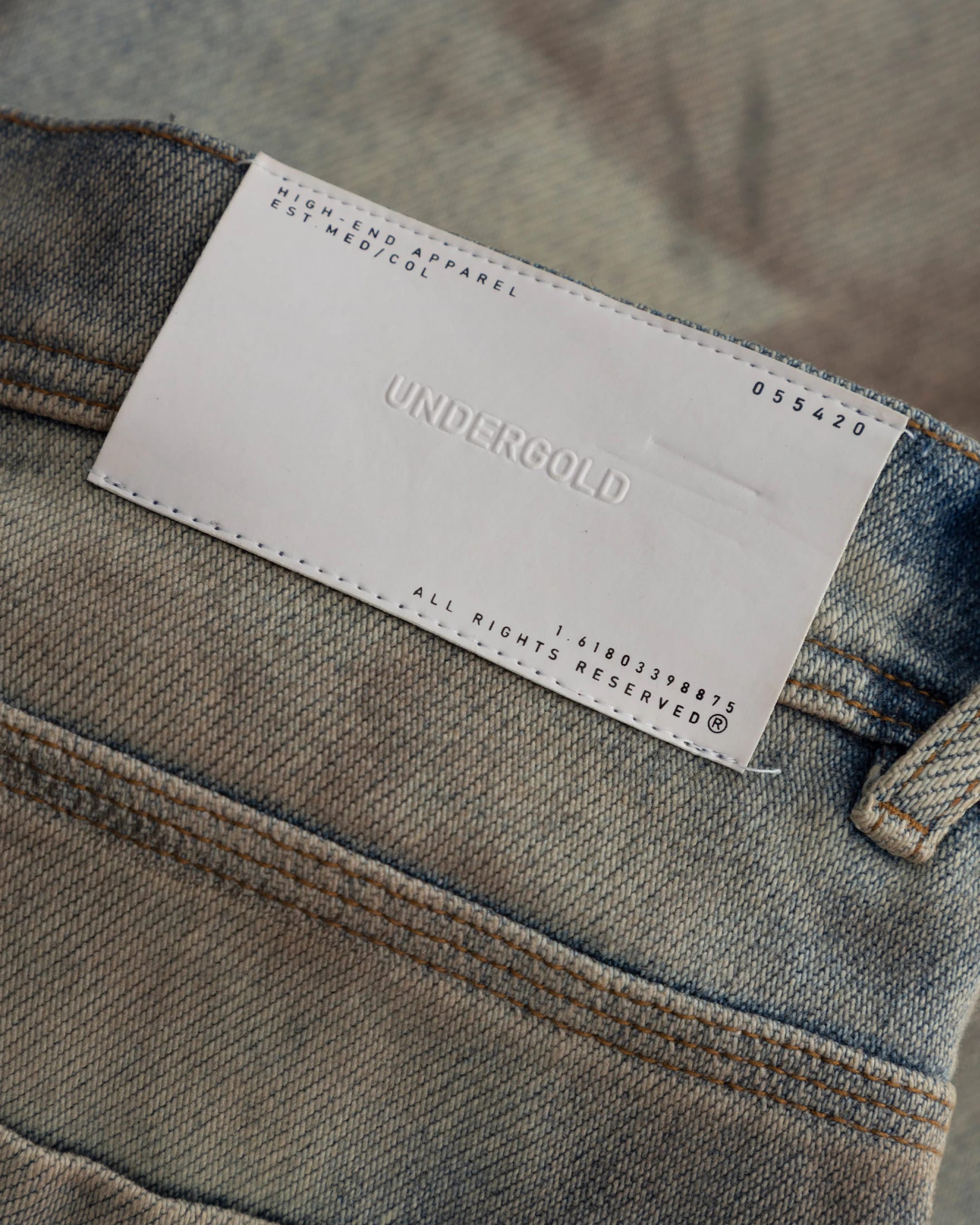 Capsule UNDRGLD Wide Jeans Dirty Blue - imagen 6