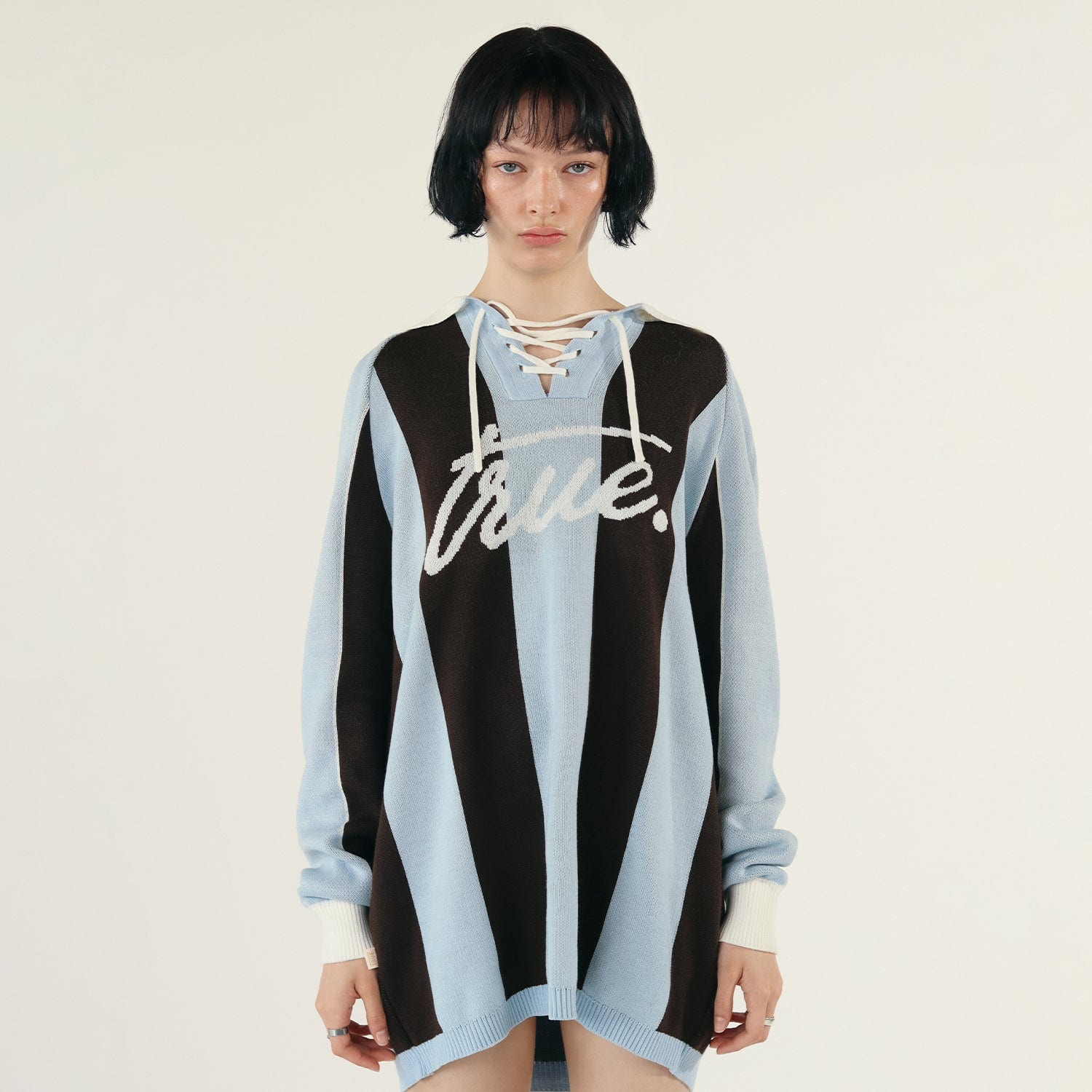 Striped Knit Polo - Blue - imagen 7