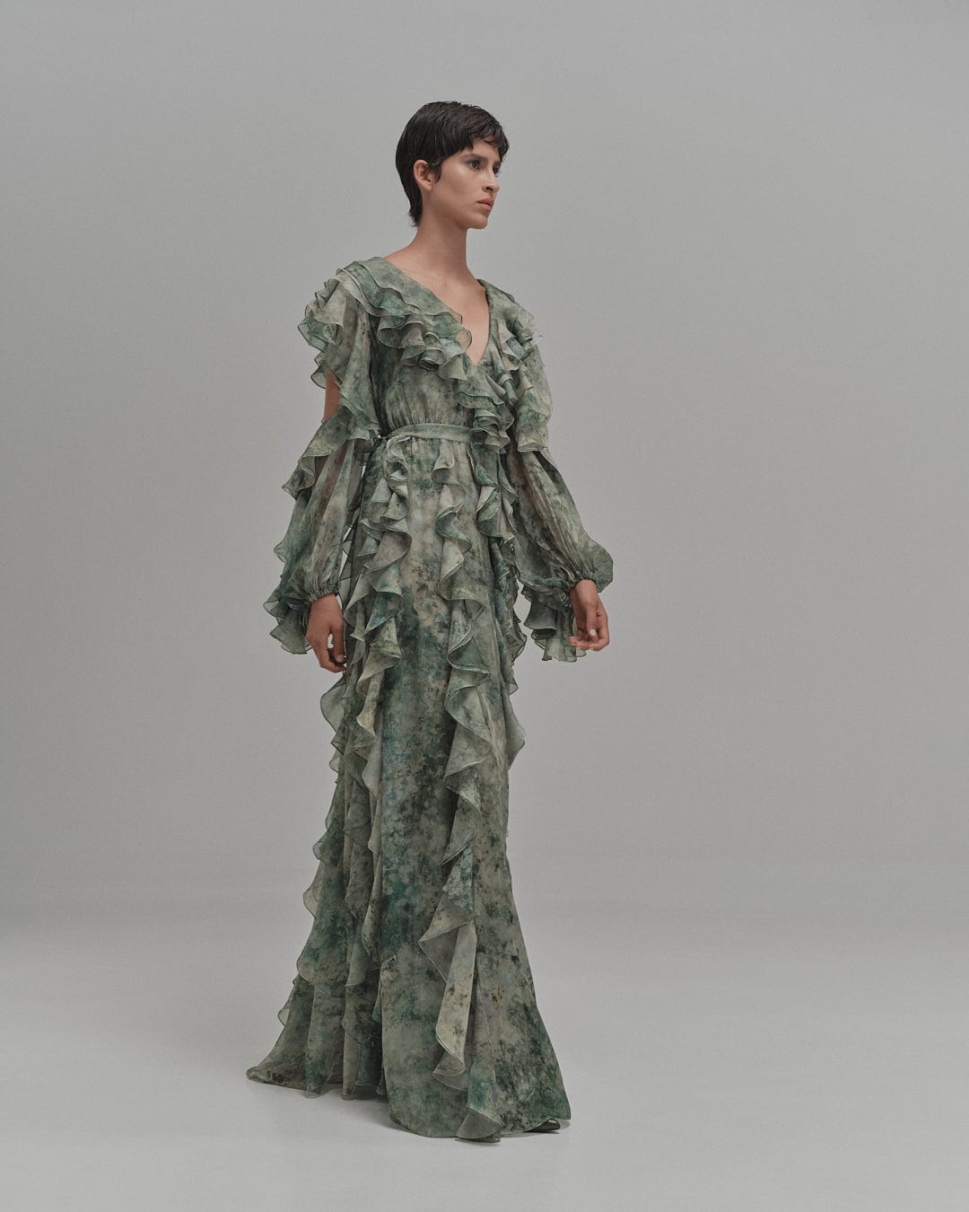 "PEONIA" MAXI DRESS - imagen 4