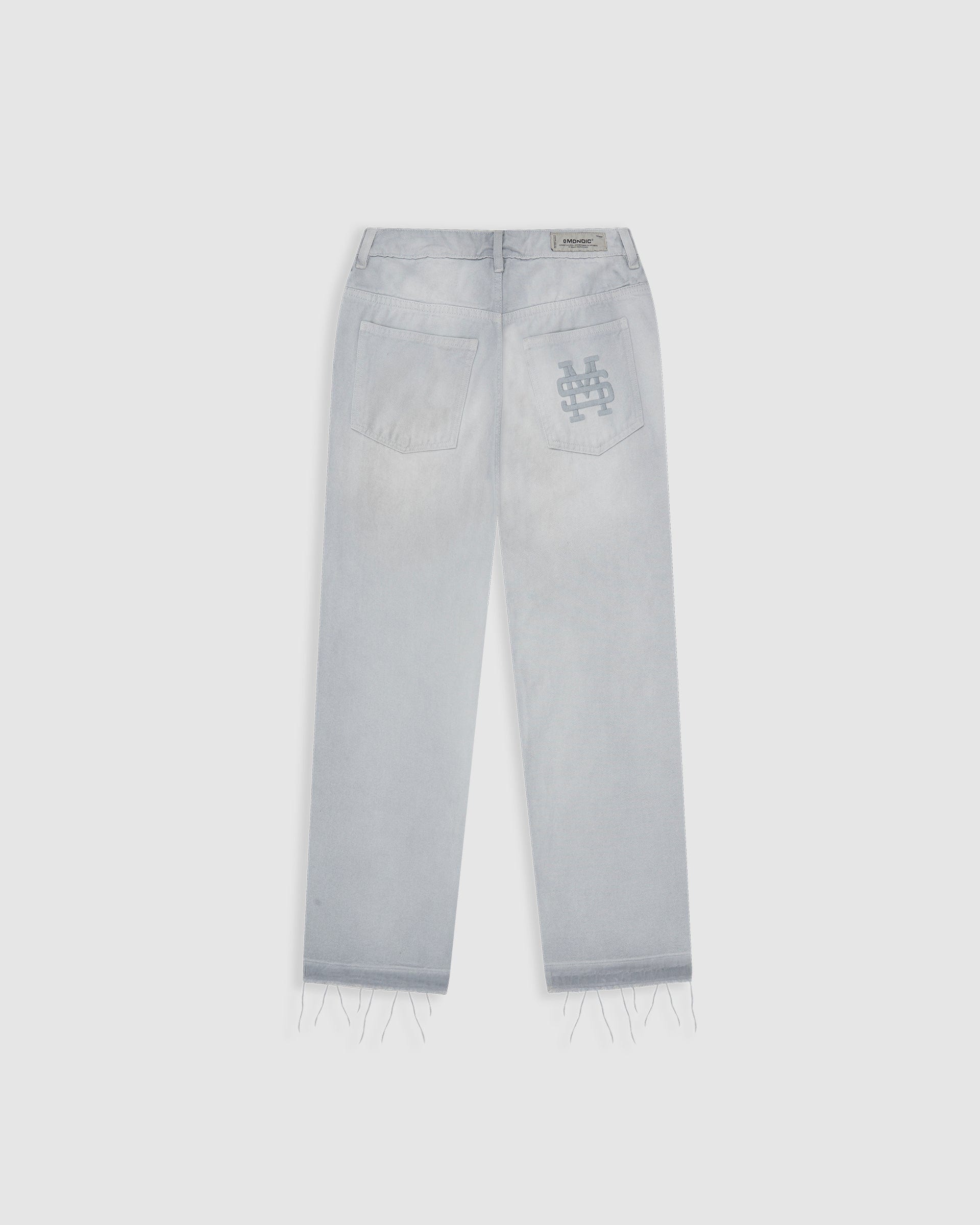 Flared Pants - Gris Claro Desgastado - imagen 8