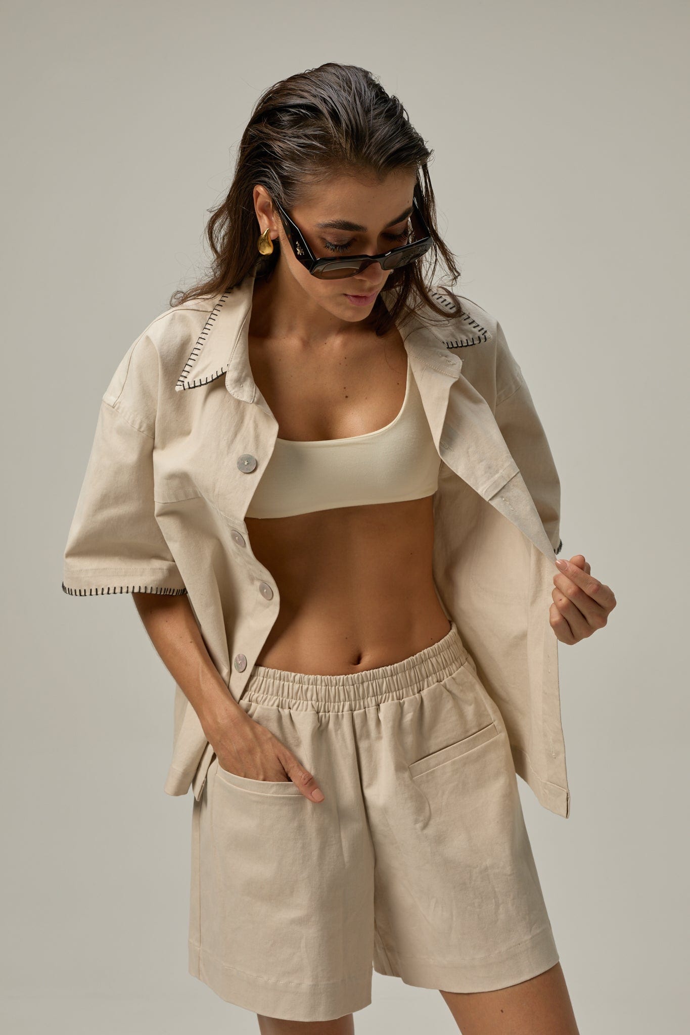 Short Craft | beige - imagen 3