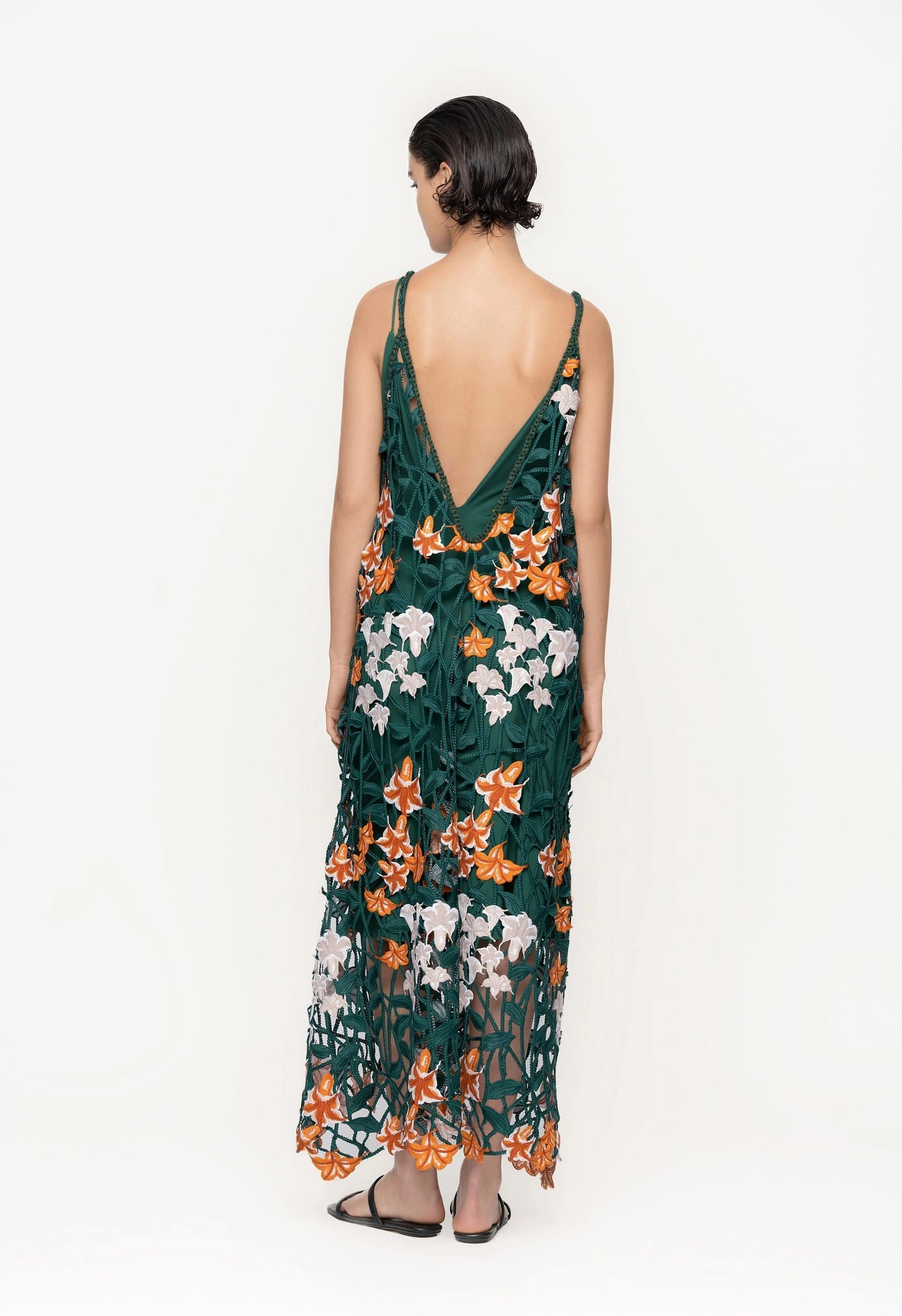 Hierbaluisa Sabanero Nocturno Crochet Maxi Dress - imagen 2