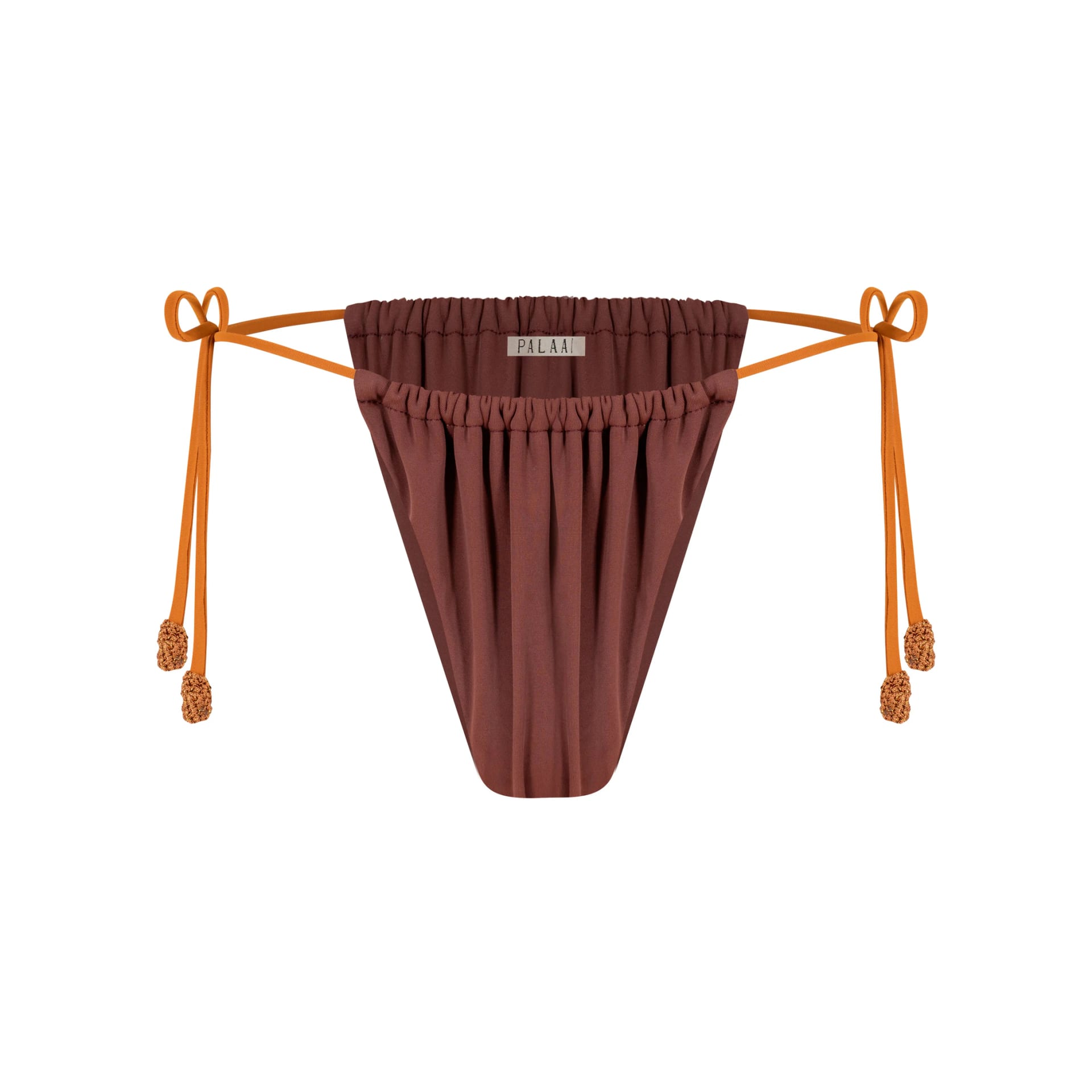 DUAL BIKINI BOTTOM - MOCCA CARAMEL - imagen 1