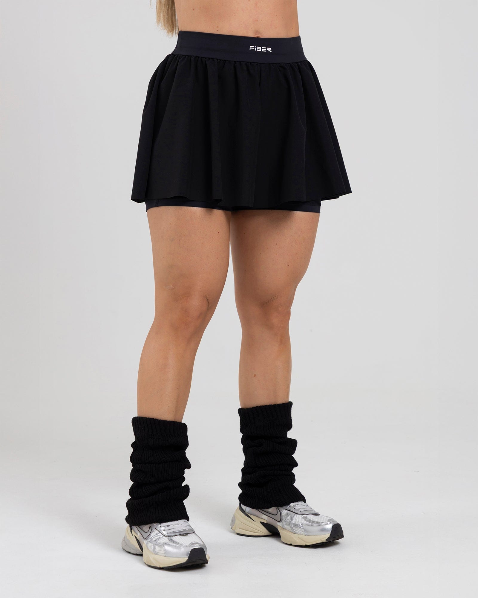 Falda Skort core line negro genuina - imagen 2