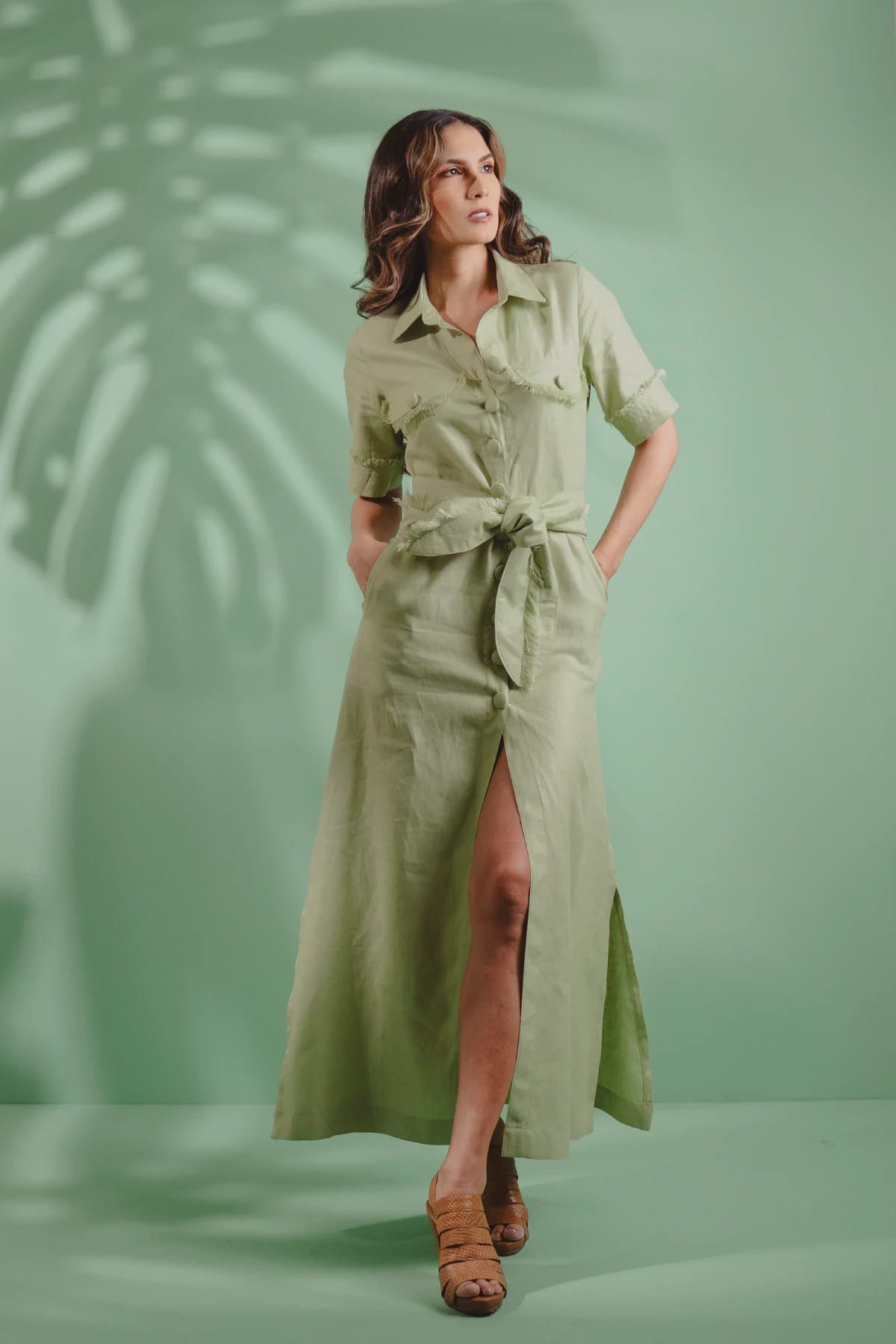 RV08A – Vestido Aura Salvia - imagen 5