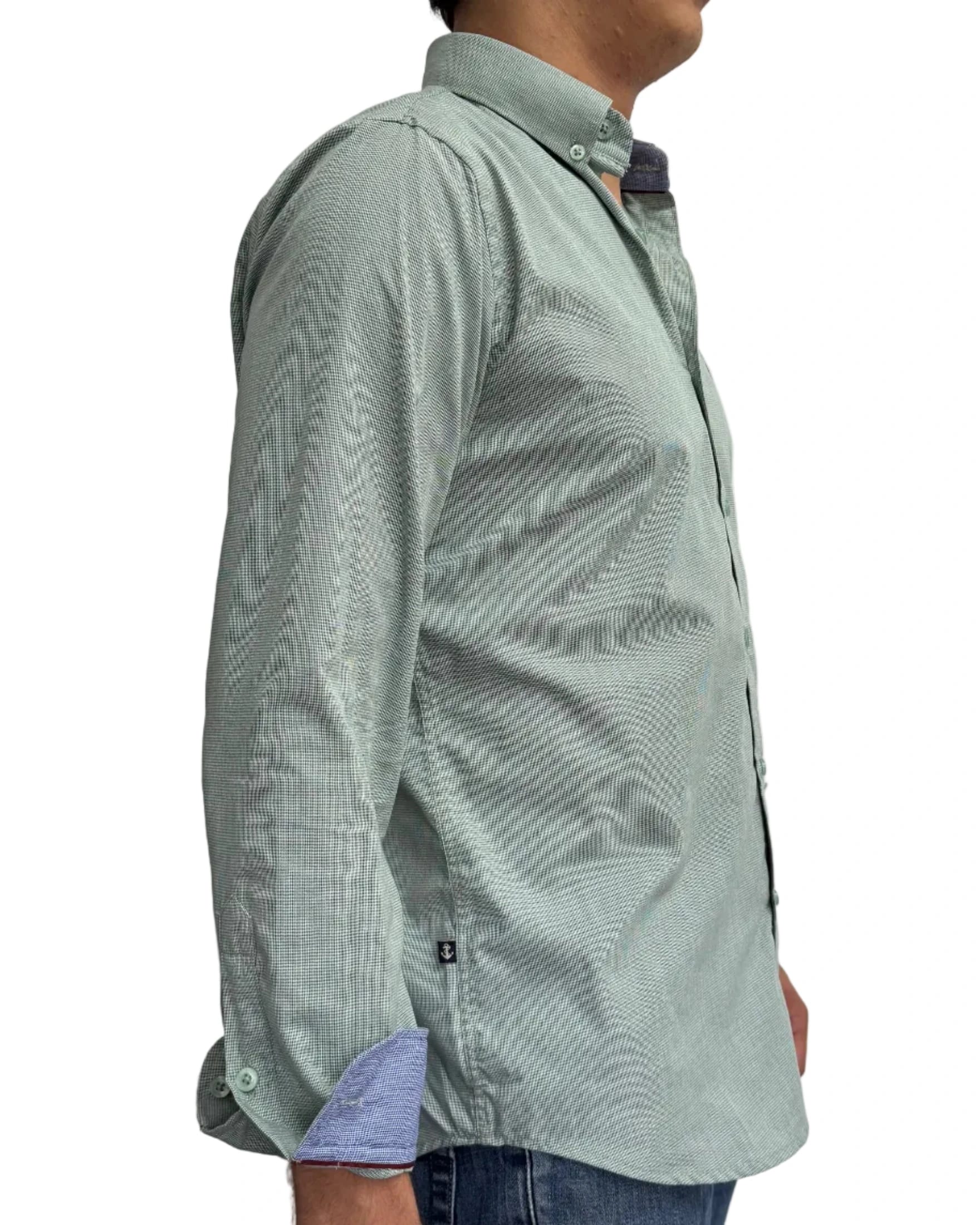 Camisa Punteado Verde - imagen 4