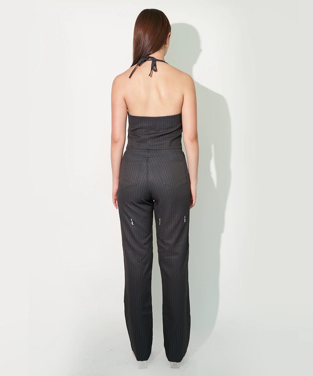 Howdy Pants in Black Pinstripe - imagen 3