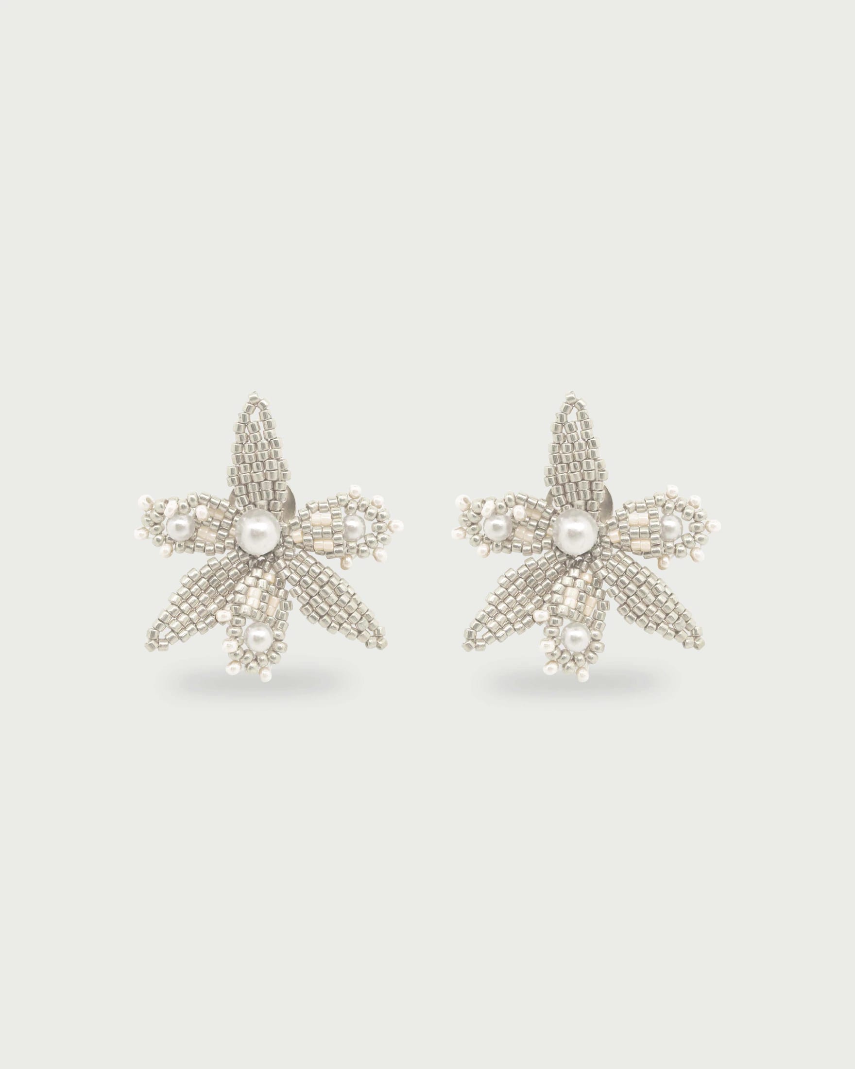 Aretes Orquídea Miyuki - imagen 1