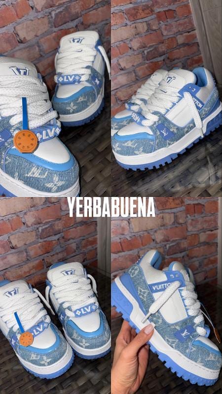 TENIS LOUIS VUITTON MAXI AZUL - imagen 4