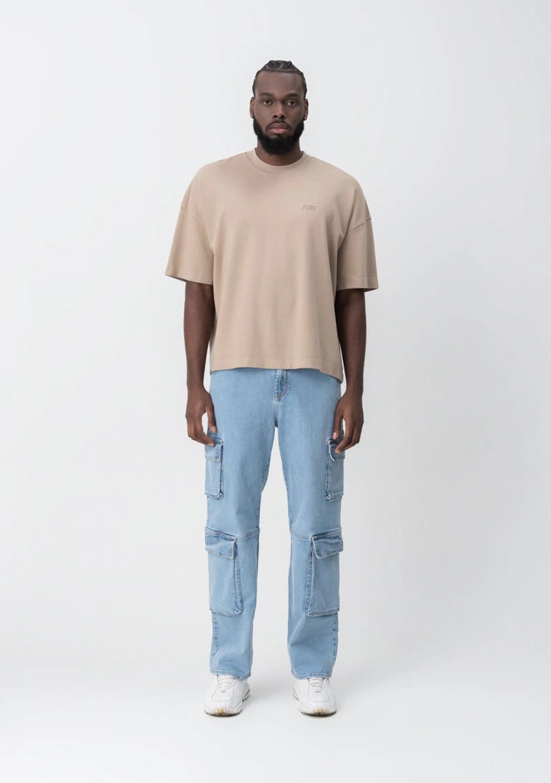 Fundamentals brown box fit t-shirt - imagen 4