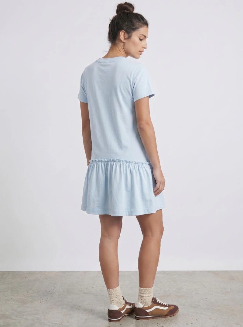VESTIDO MERENGUE AZUL - imagen 3