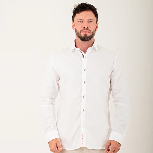 CAMISA ML 100% ALGODON HOMBRE - imagen 7