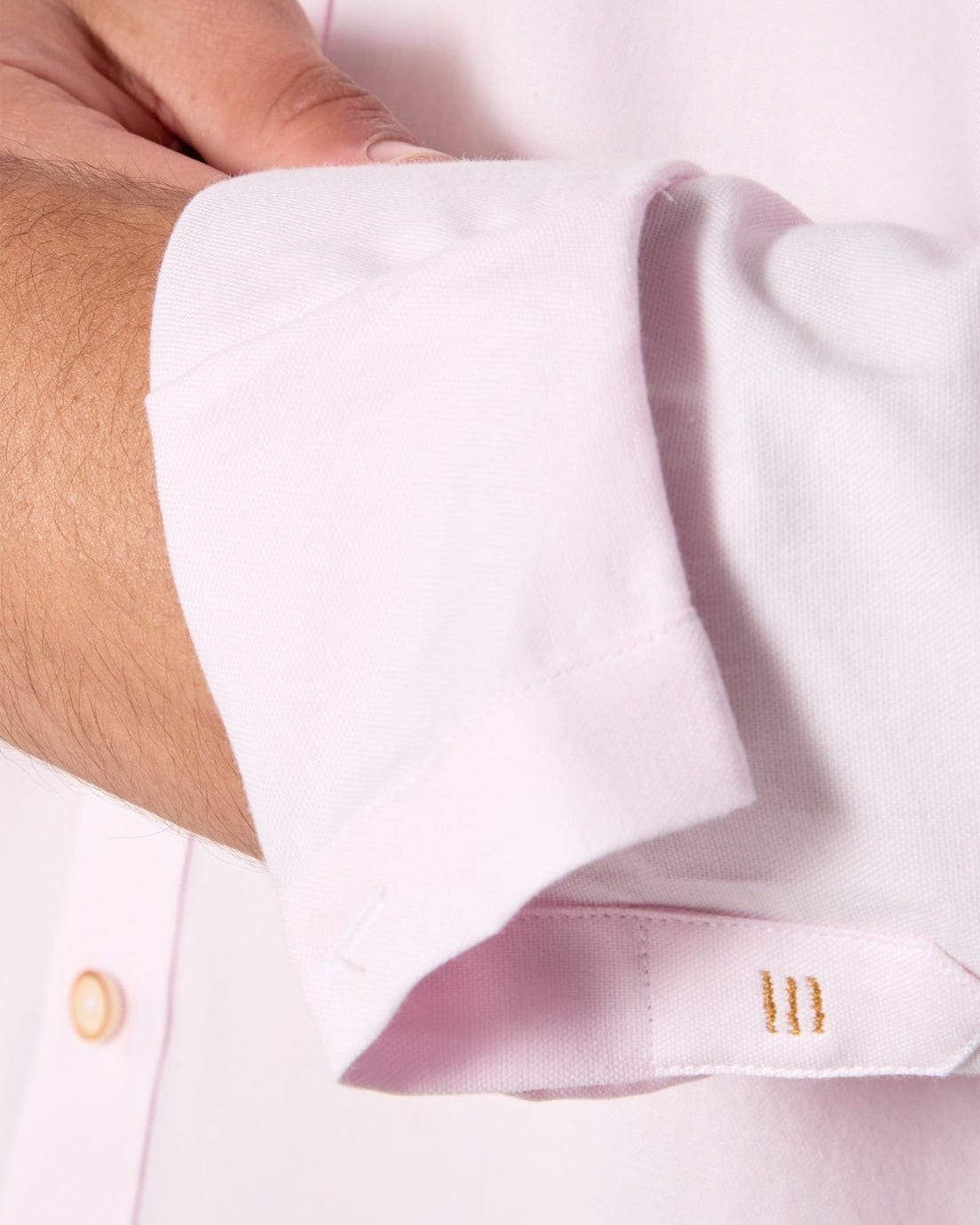 Camisa Manga Larga Oxford Premium Rosada - imagen 7