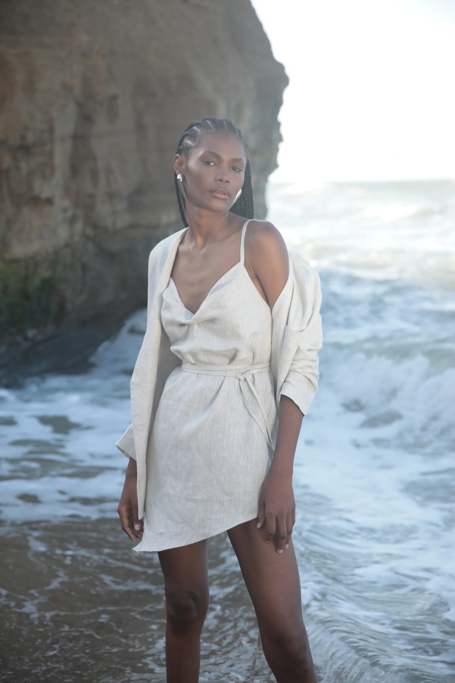 JOSEFINA DRESS NATURAL - imagen 1
