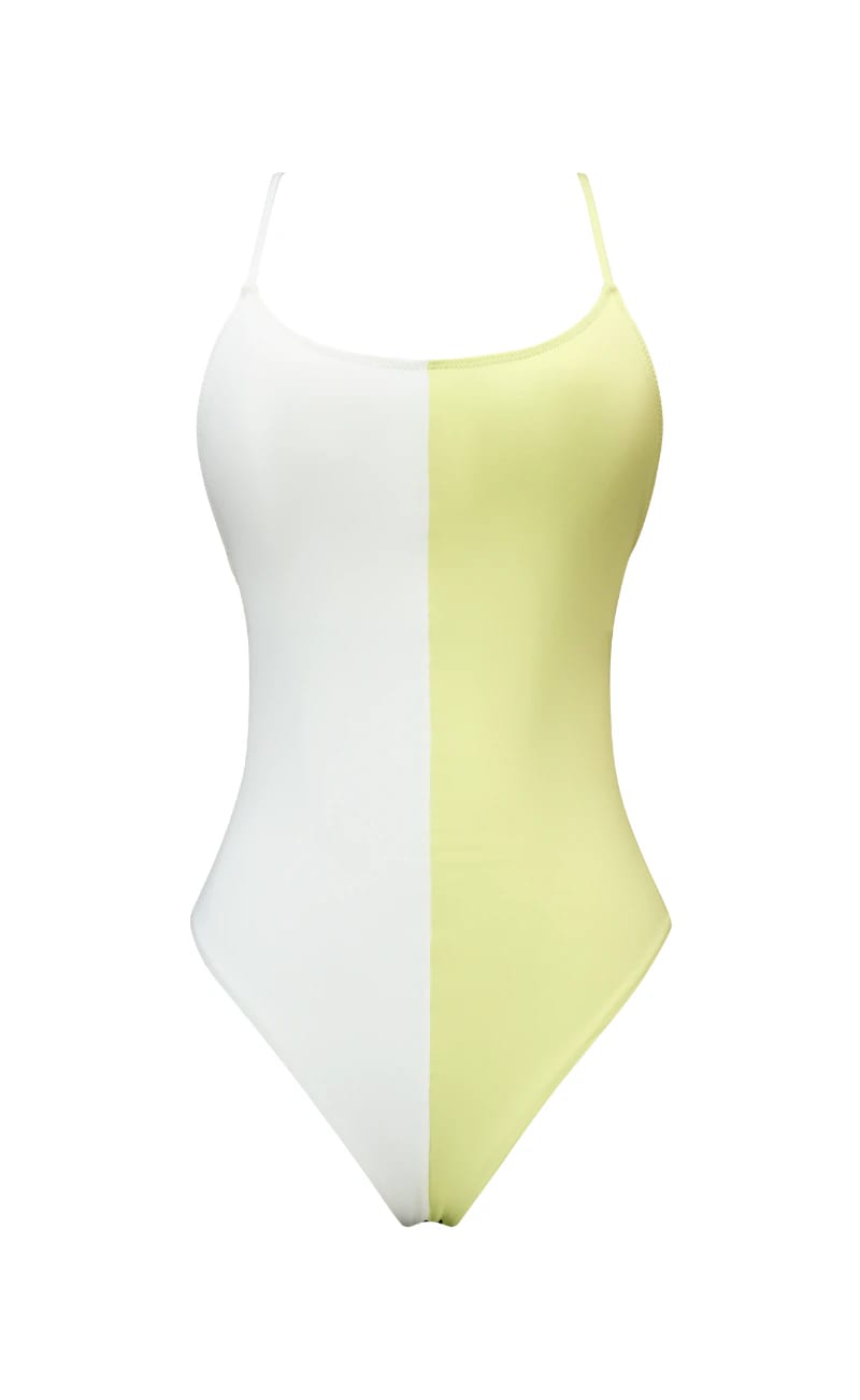 VESTIDO DE BAÑO ENTERO CREAM - imagen 1