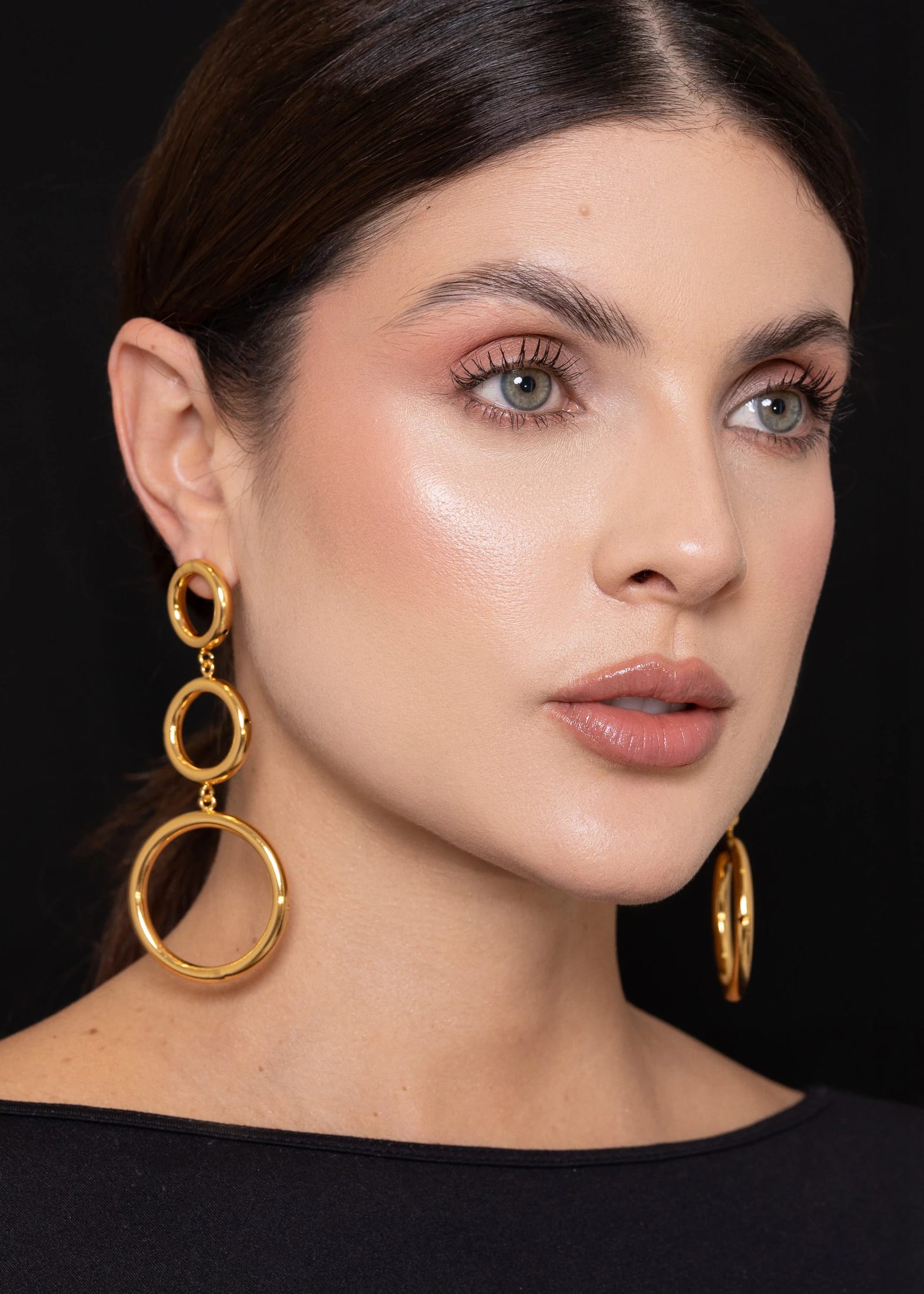 Aretes maxi aros - imagen 2