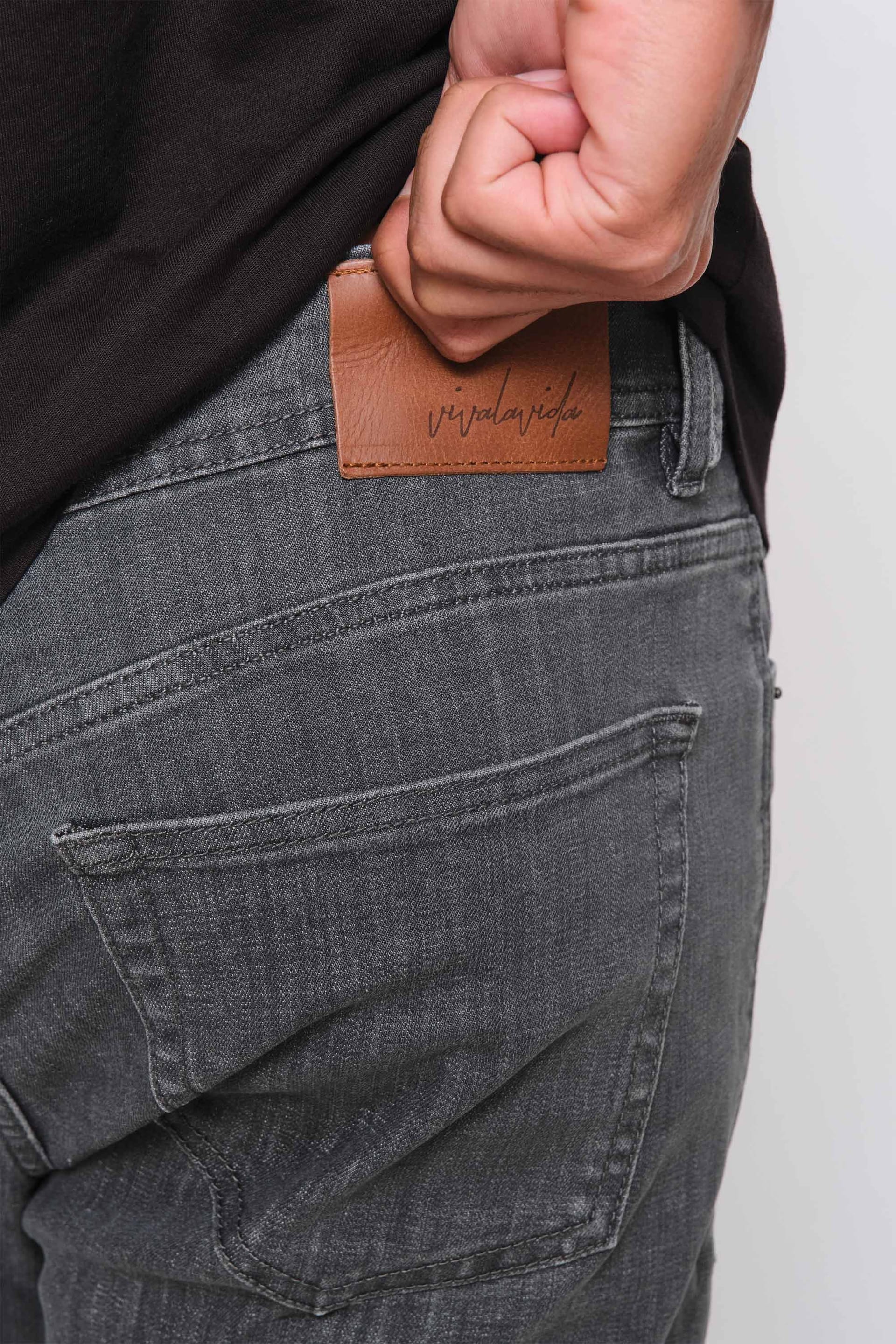 GREY DENIM JEAN - imagen 8
