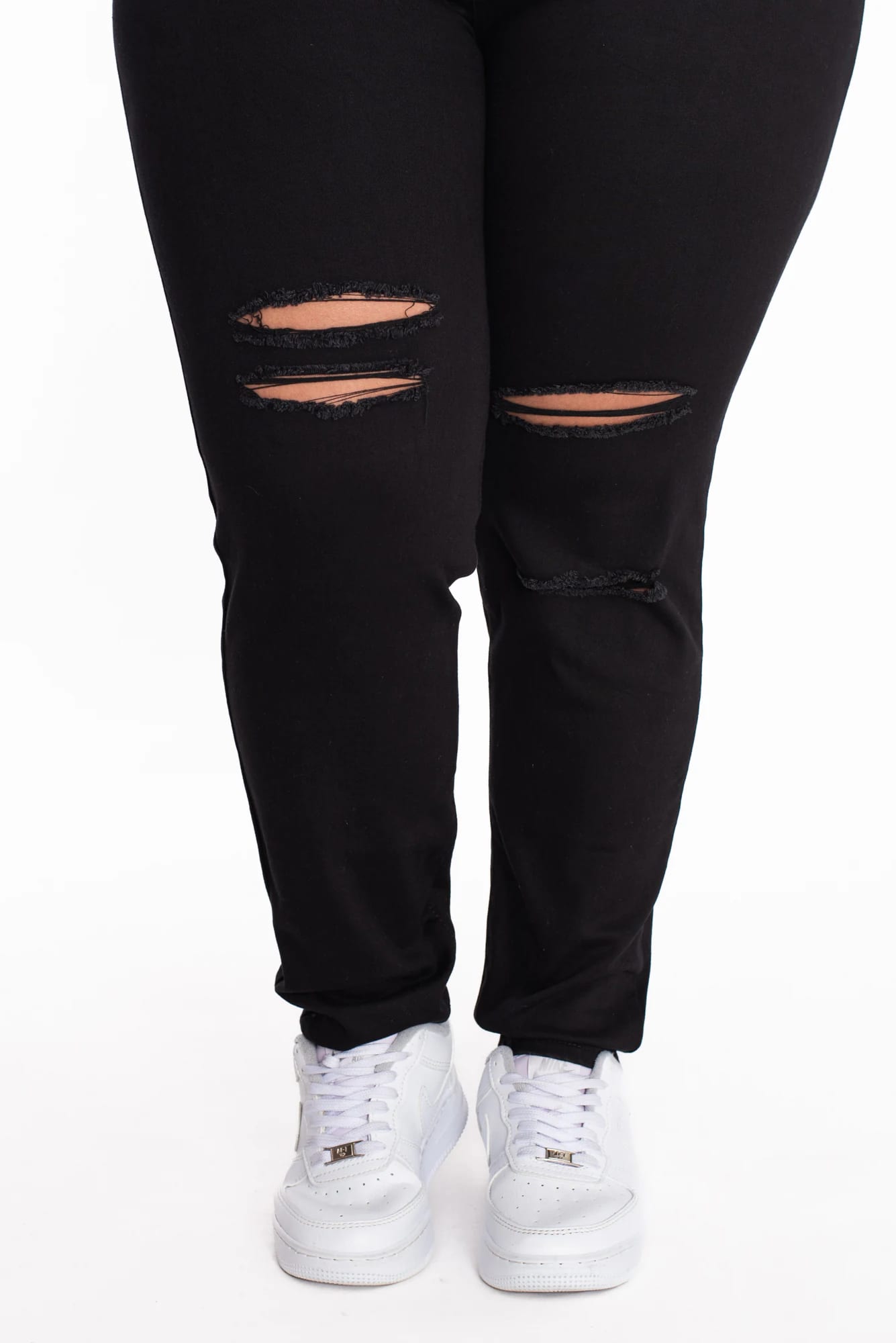 Jean Skinny Negro Rotos 409 - imagen 11