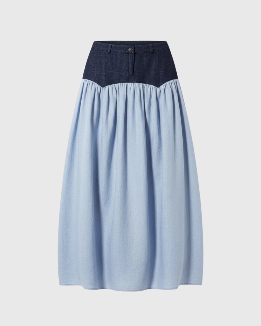 SAND DENIM SKIRT - imagen 1