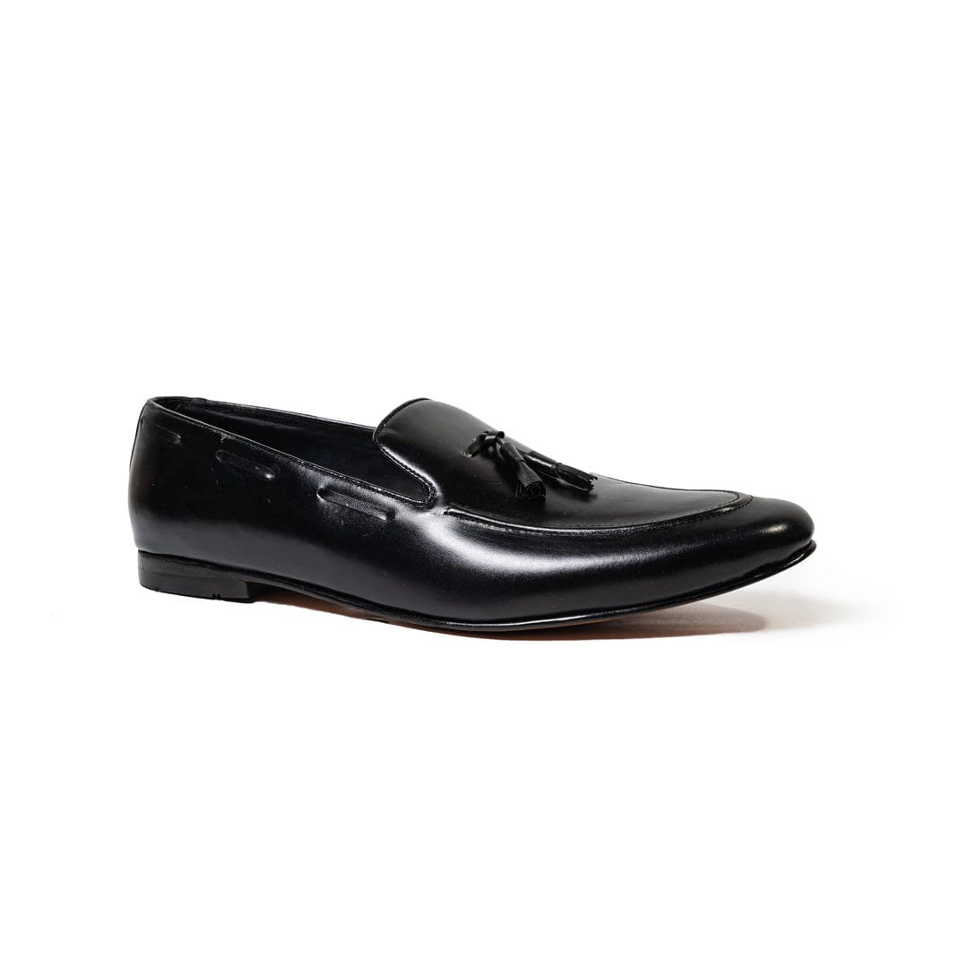 Loafers Cuero Negro - imagen 1