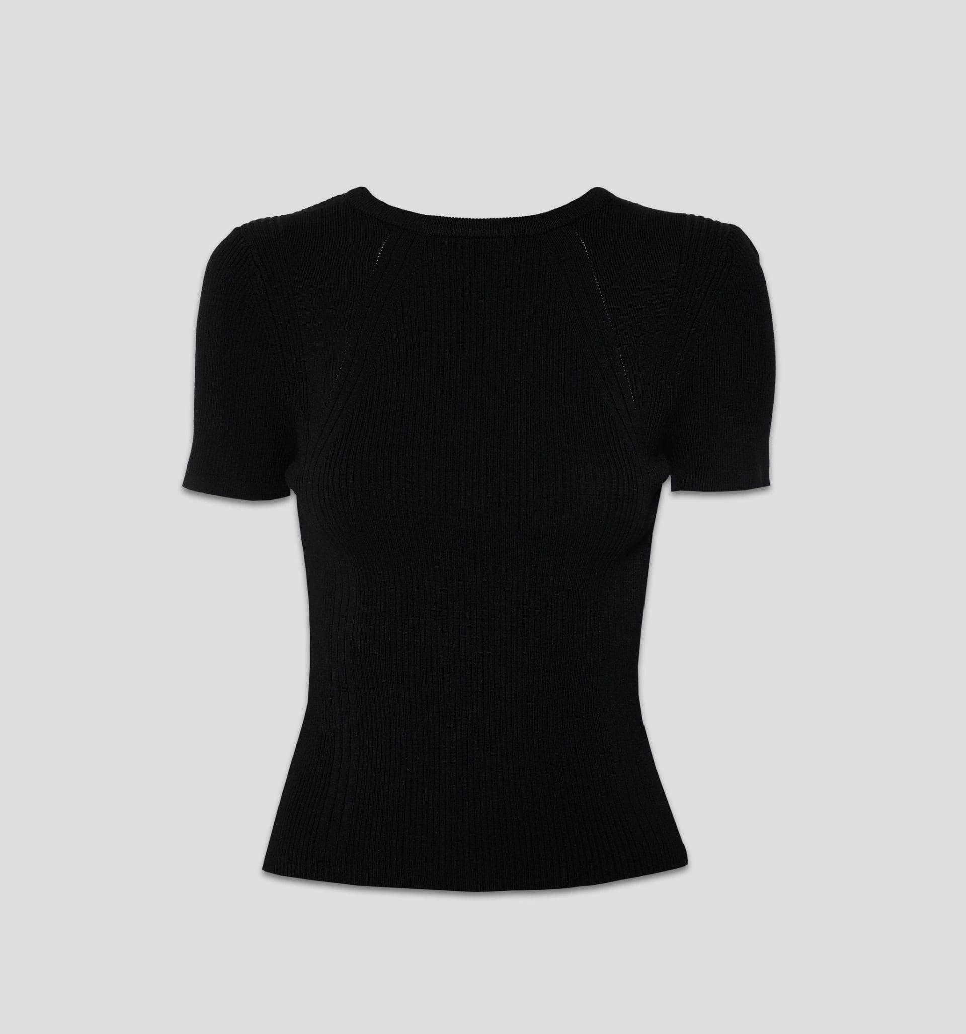Blusa manga corta tejida - imagen 5