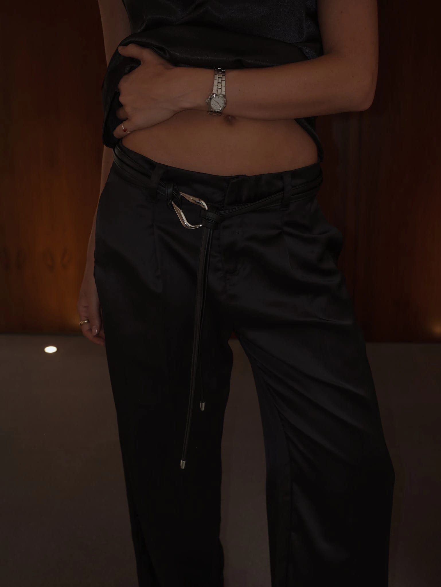 NOT SO MODEST TROUSER - BLACK - imagen 4