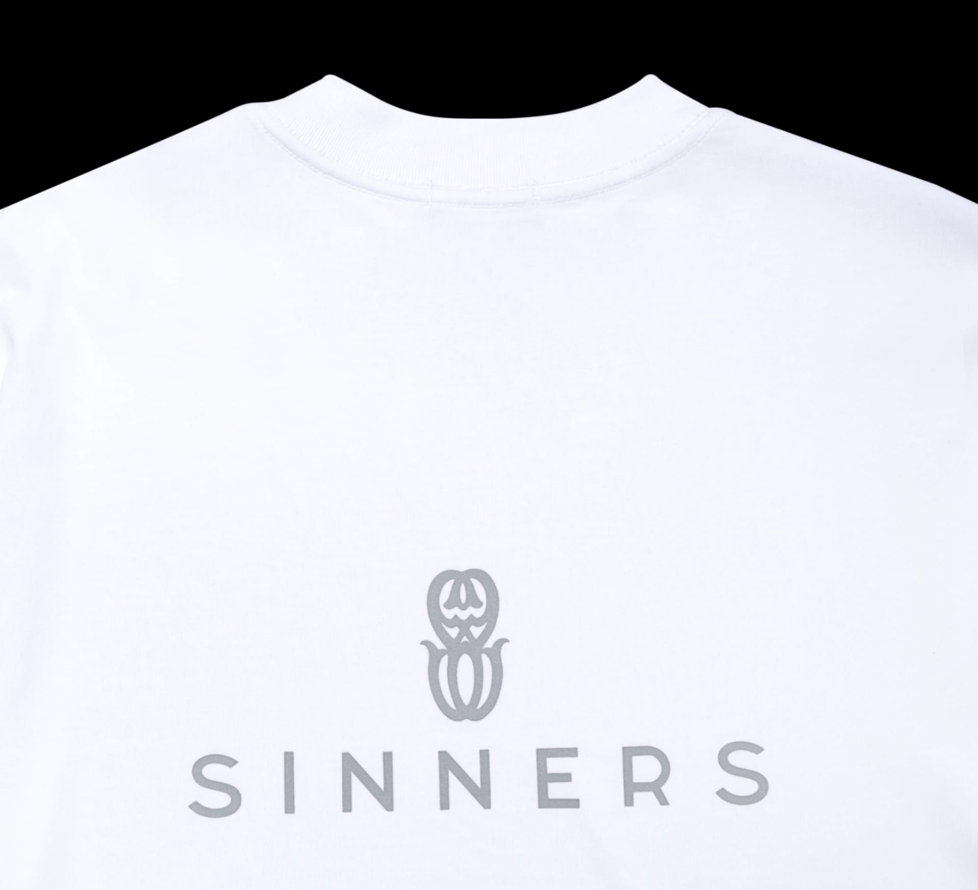 RHINESTONE LOGO WHITE T-SHIRT - imagen 3