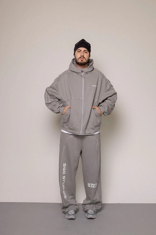 Hoodie 87/27 Sgo-Gris - imagen 8