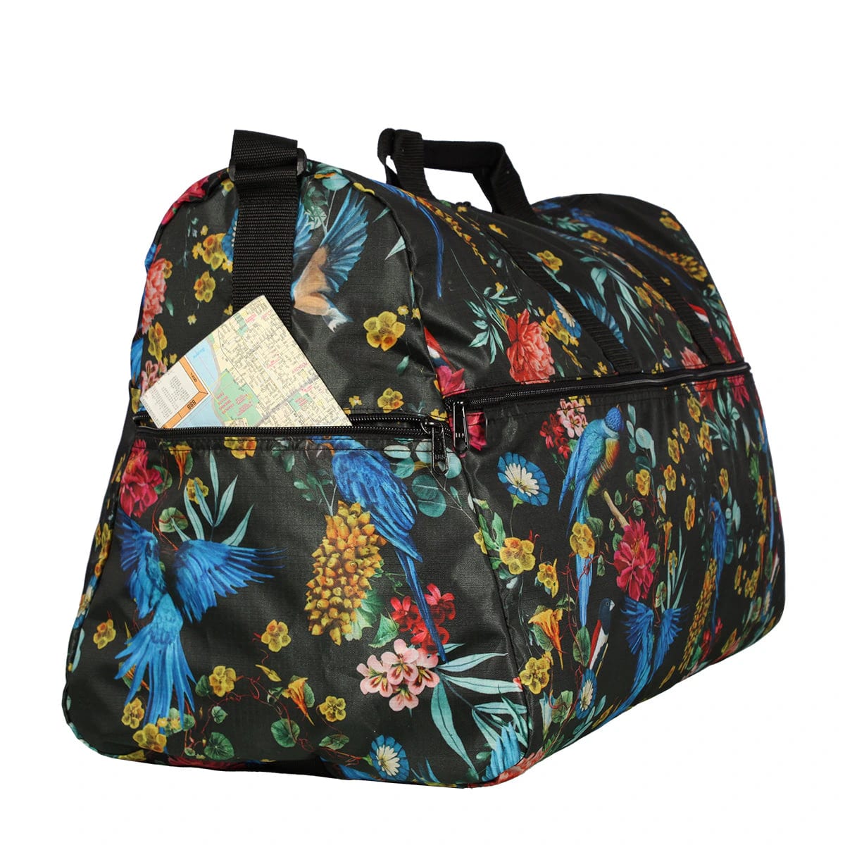 Maleta XL ULTRA Plegable Estampado Azulejos Citybags Multicolor - imagen 6