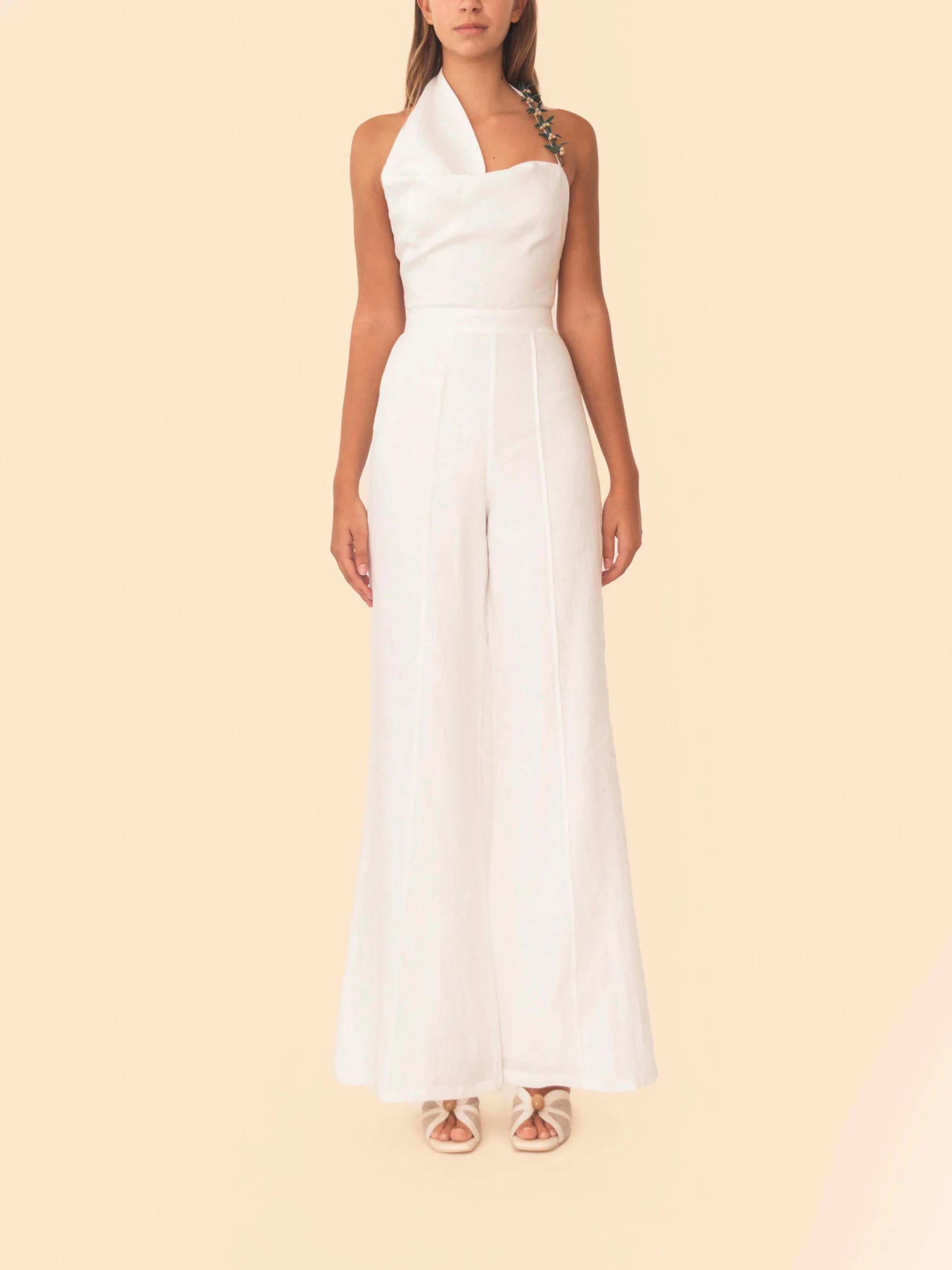 ZANE JUMPSUIT IVORY - imagen 2