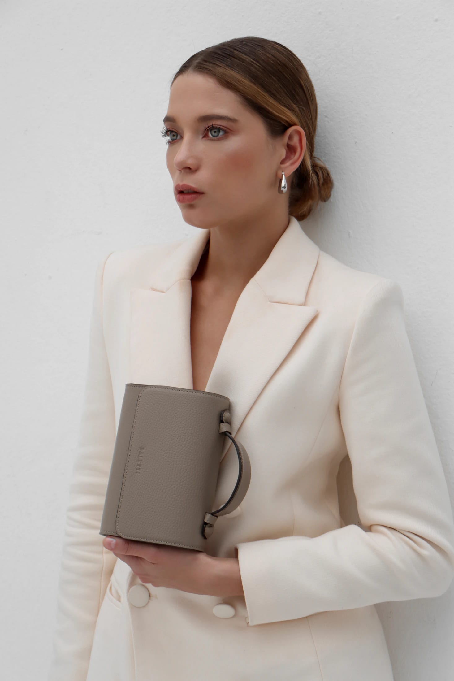 Canvas Belt bag - Taupe (3 in 1 convertible) - imagen 3