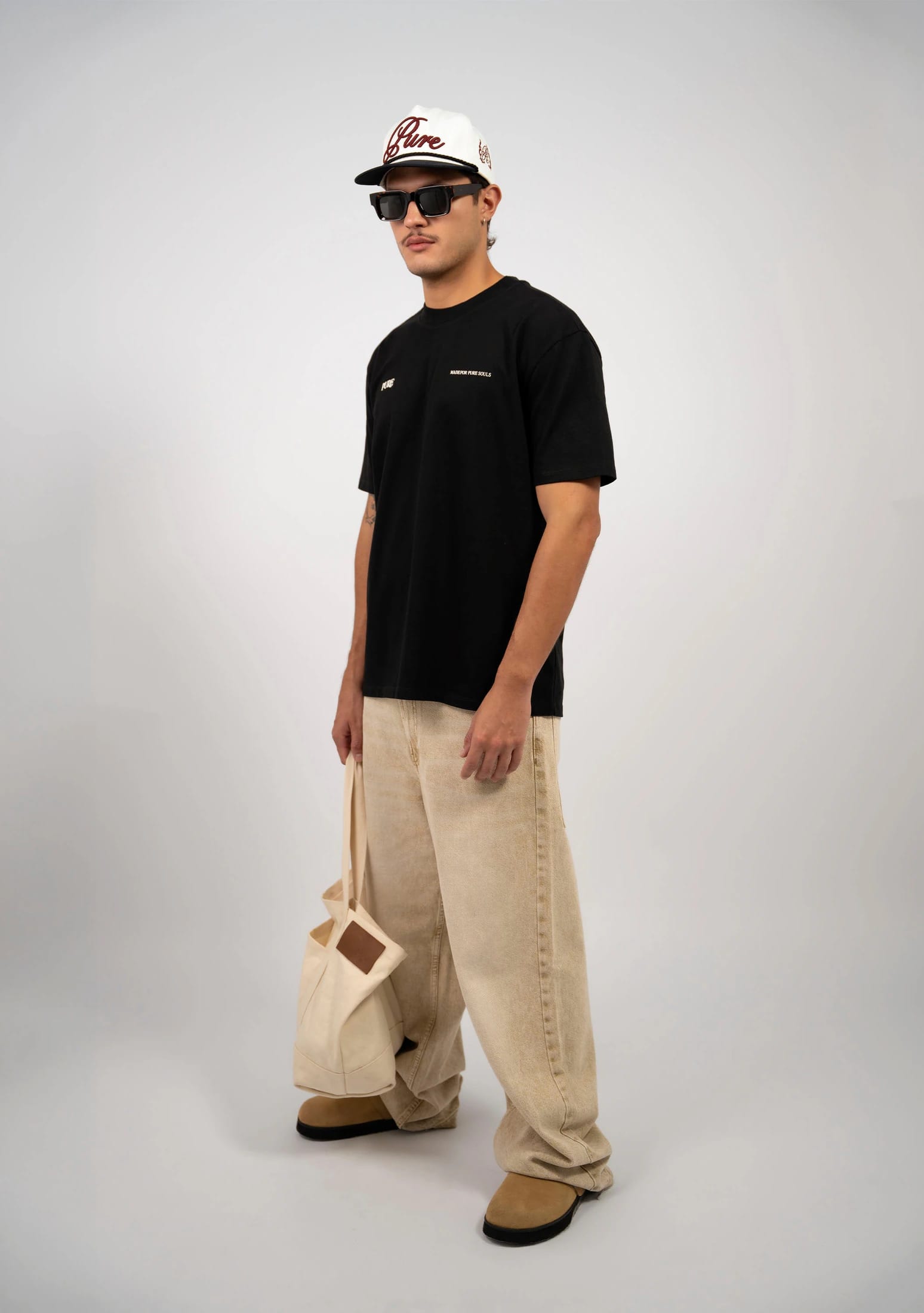 Pure Black Regular T-Shirt - imagen 4